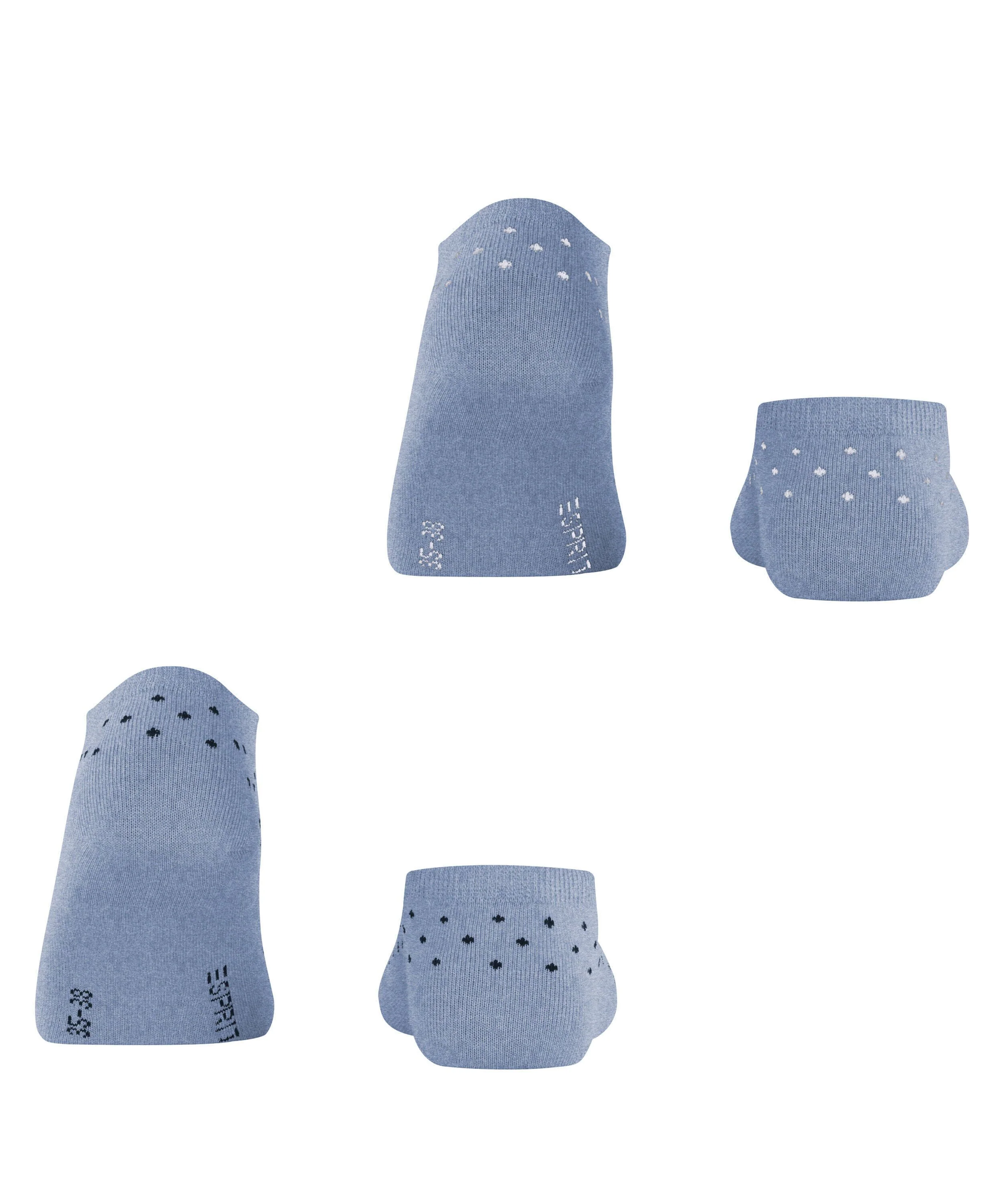 2er-Pack Gepunktete Sneakersocken - Image 2