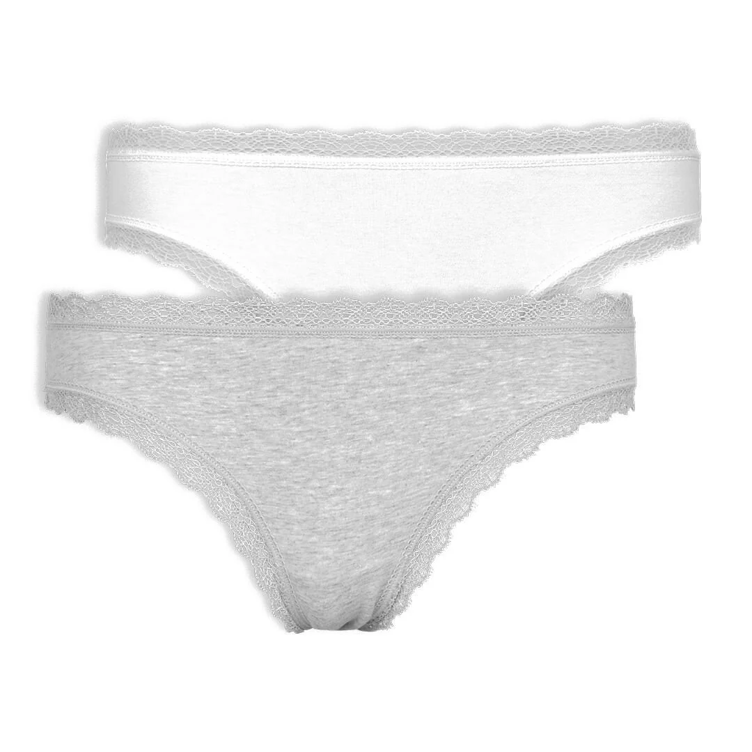 2er-Pack Lace Thongs