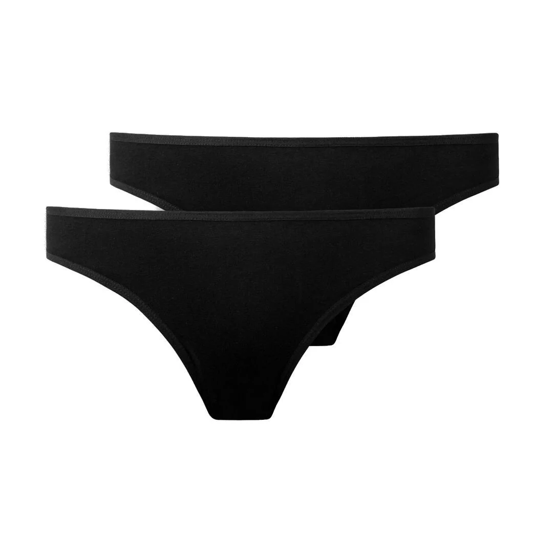 2er-Pack Microfaser-Thongs