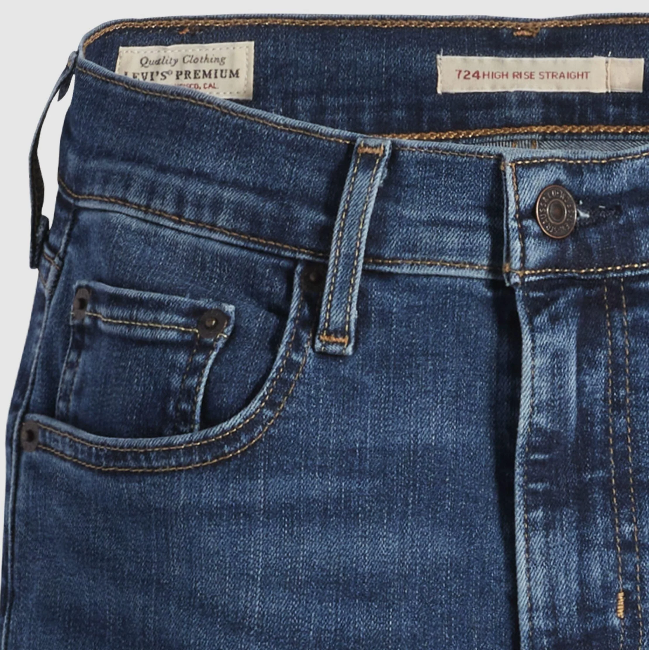 724™ High Rise Straight Jeans - Image 7