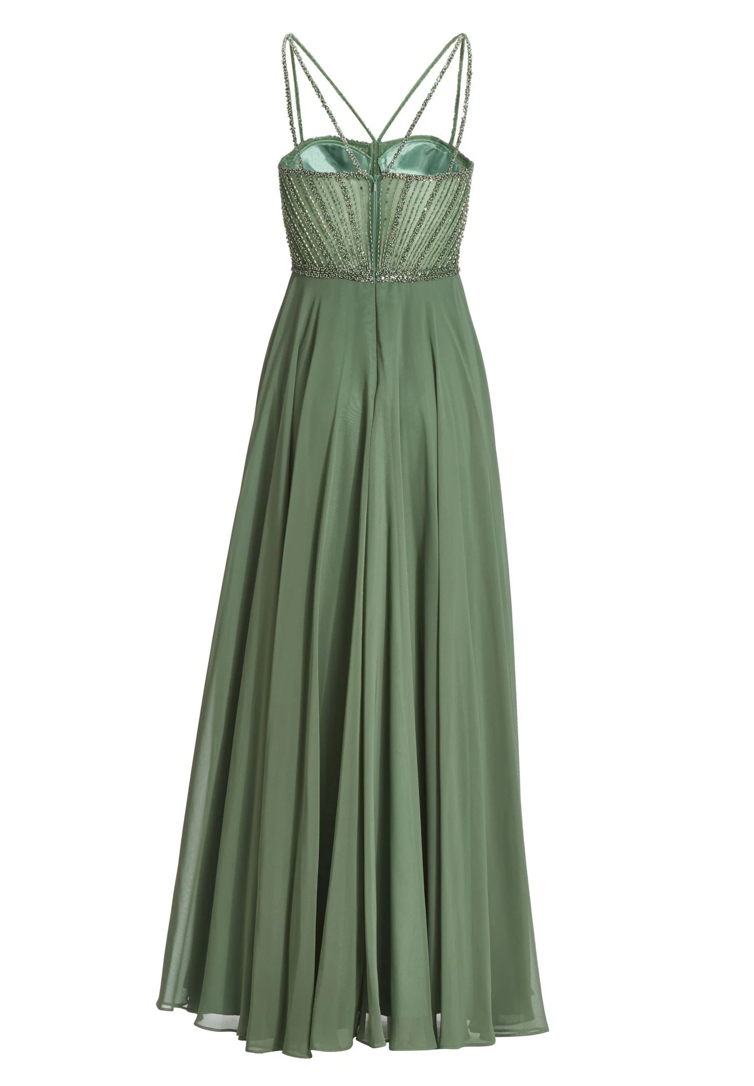 Abendkleid Maxi mit See-Through-Look - Image 2