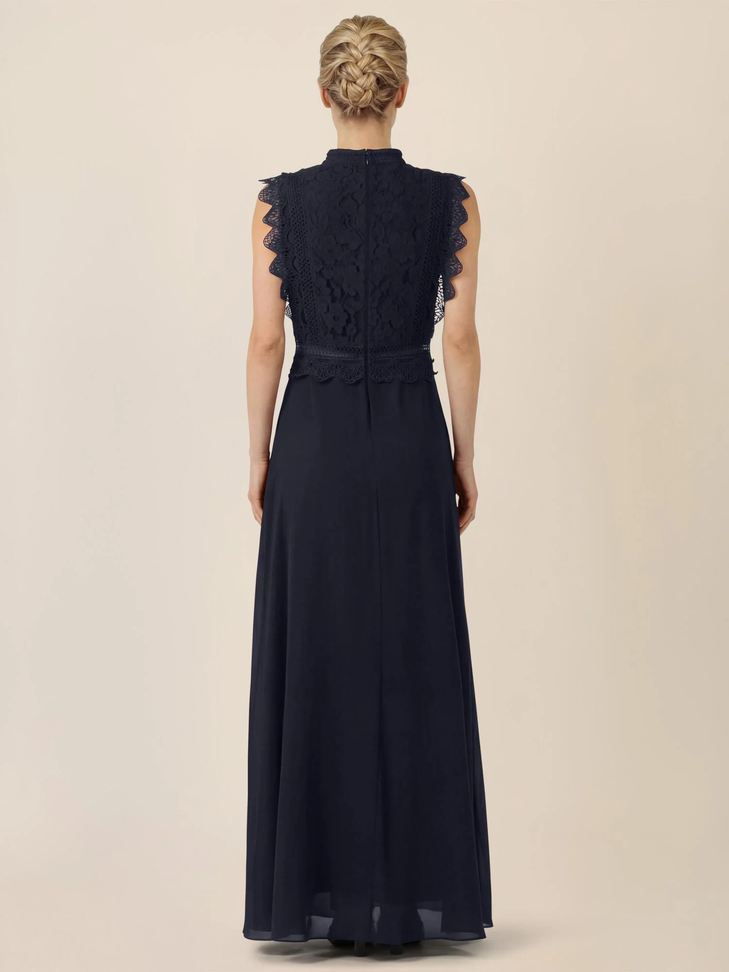 Abendkleid Maxi mit Spitze - Image 4