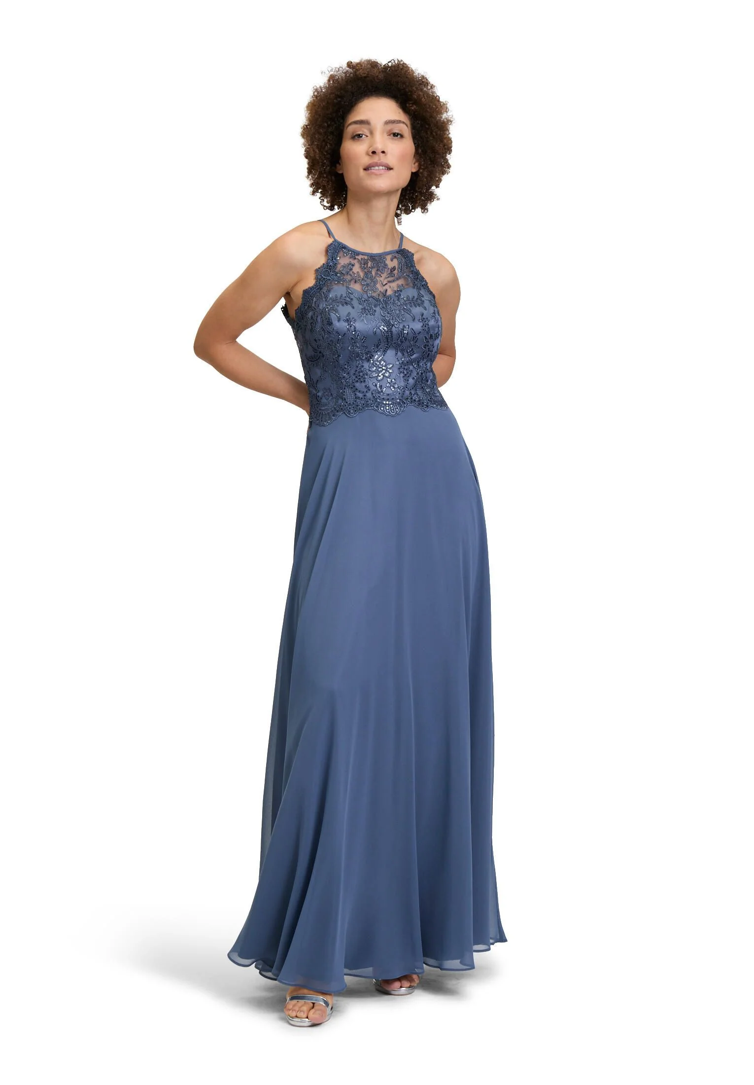 Abendkleid Maxi mit Spitzen-Details - Image 3