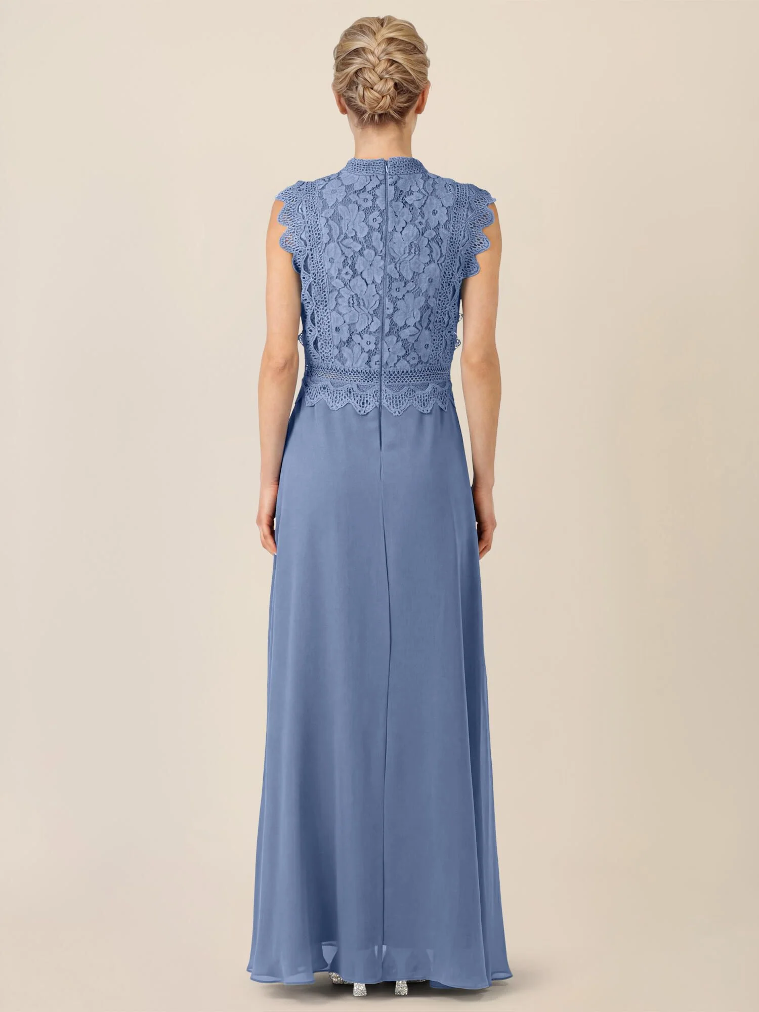 Abendkleid Maxi mit Stehkragen - Image 3