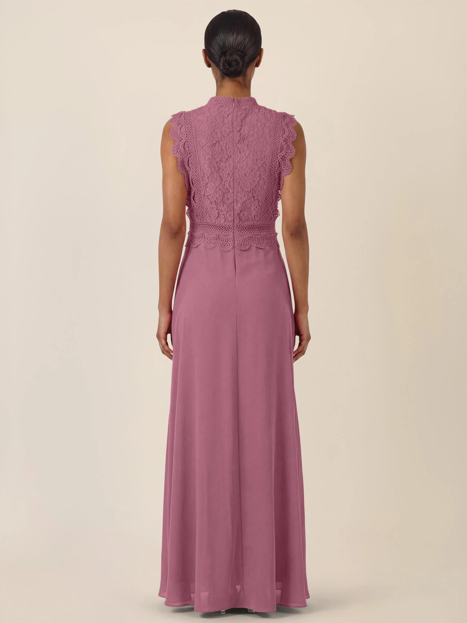 Abendkleid Maxi mit Stehkragen - Image 4