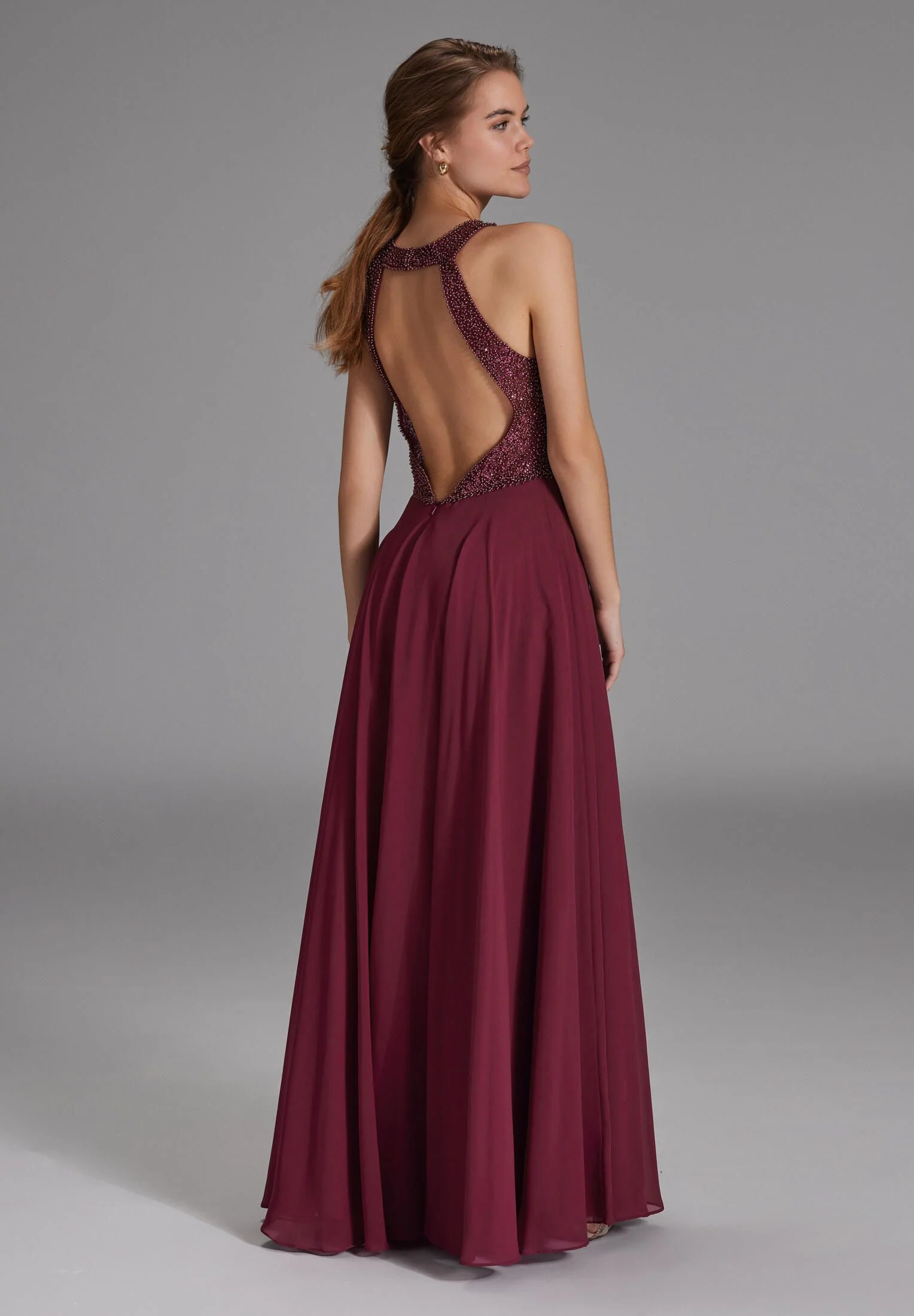 Abendkleid Maxi mit Stickerei - Image 4