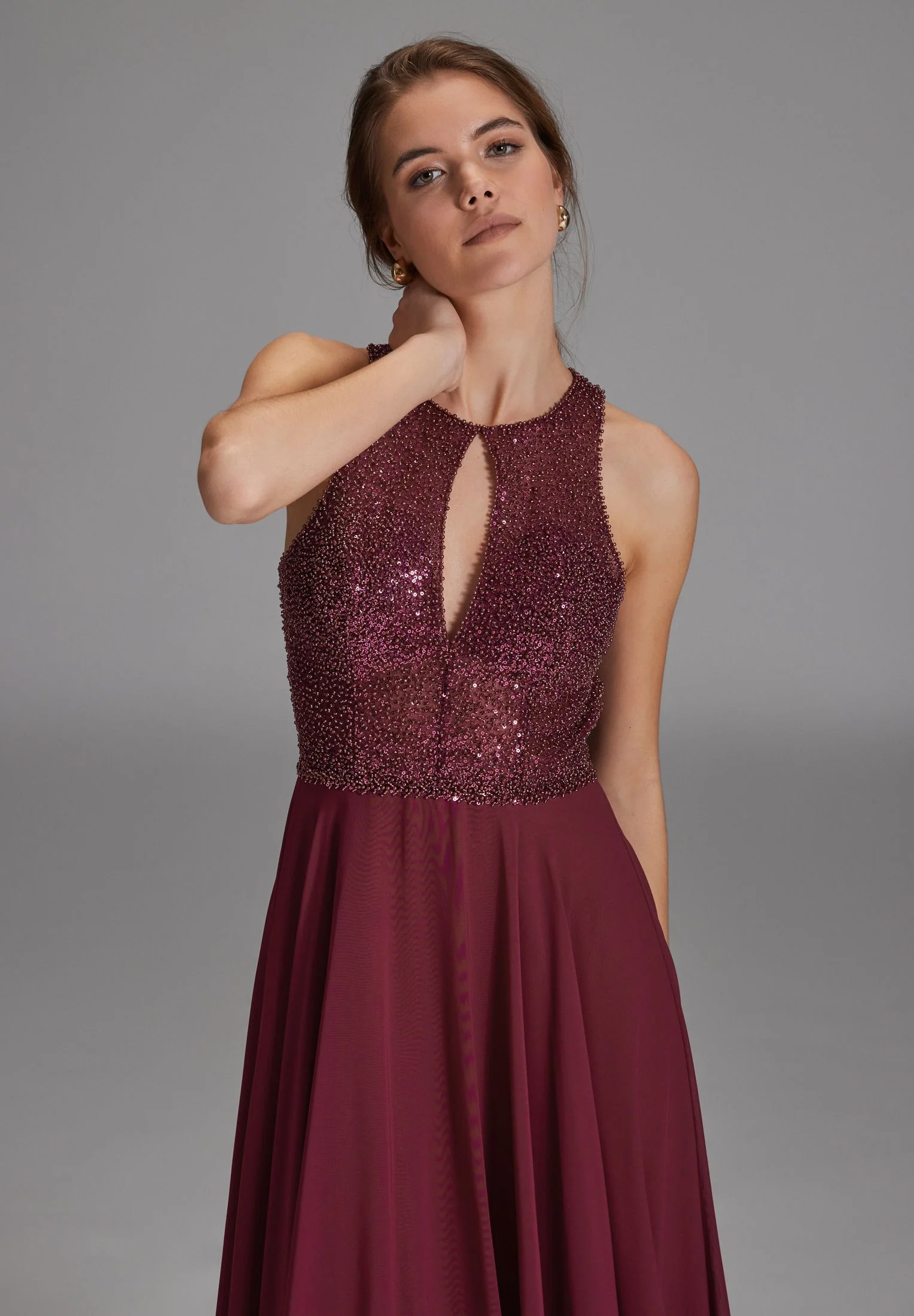 Abendkleid Maxi mit Stickerei - Image 7