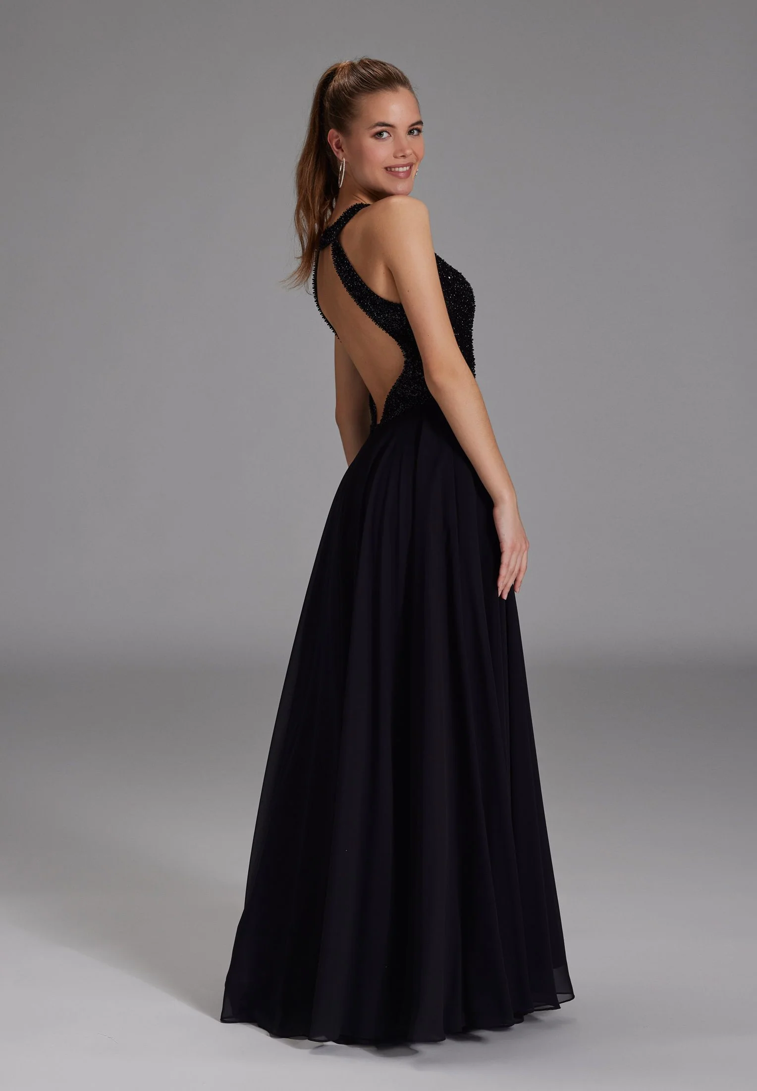 Abendkleid Maxi mit Stickerei - Image 5