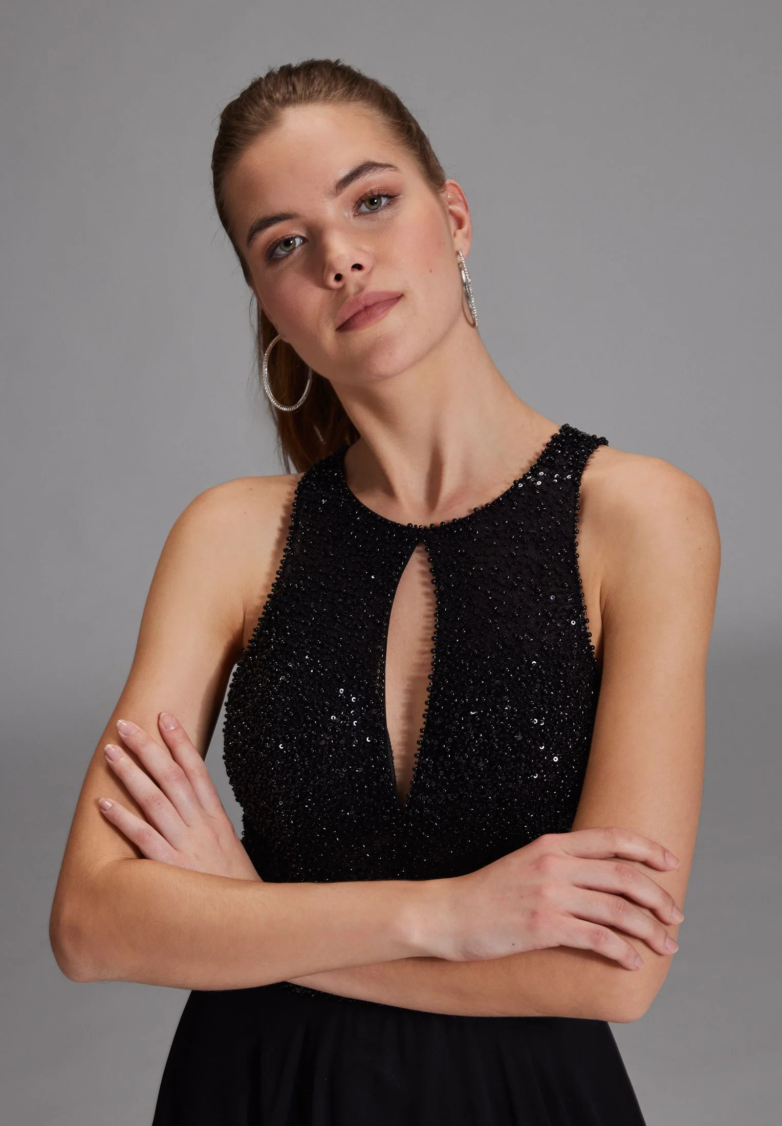 Abendkleid Maxi mit Stickerei - Image 7