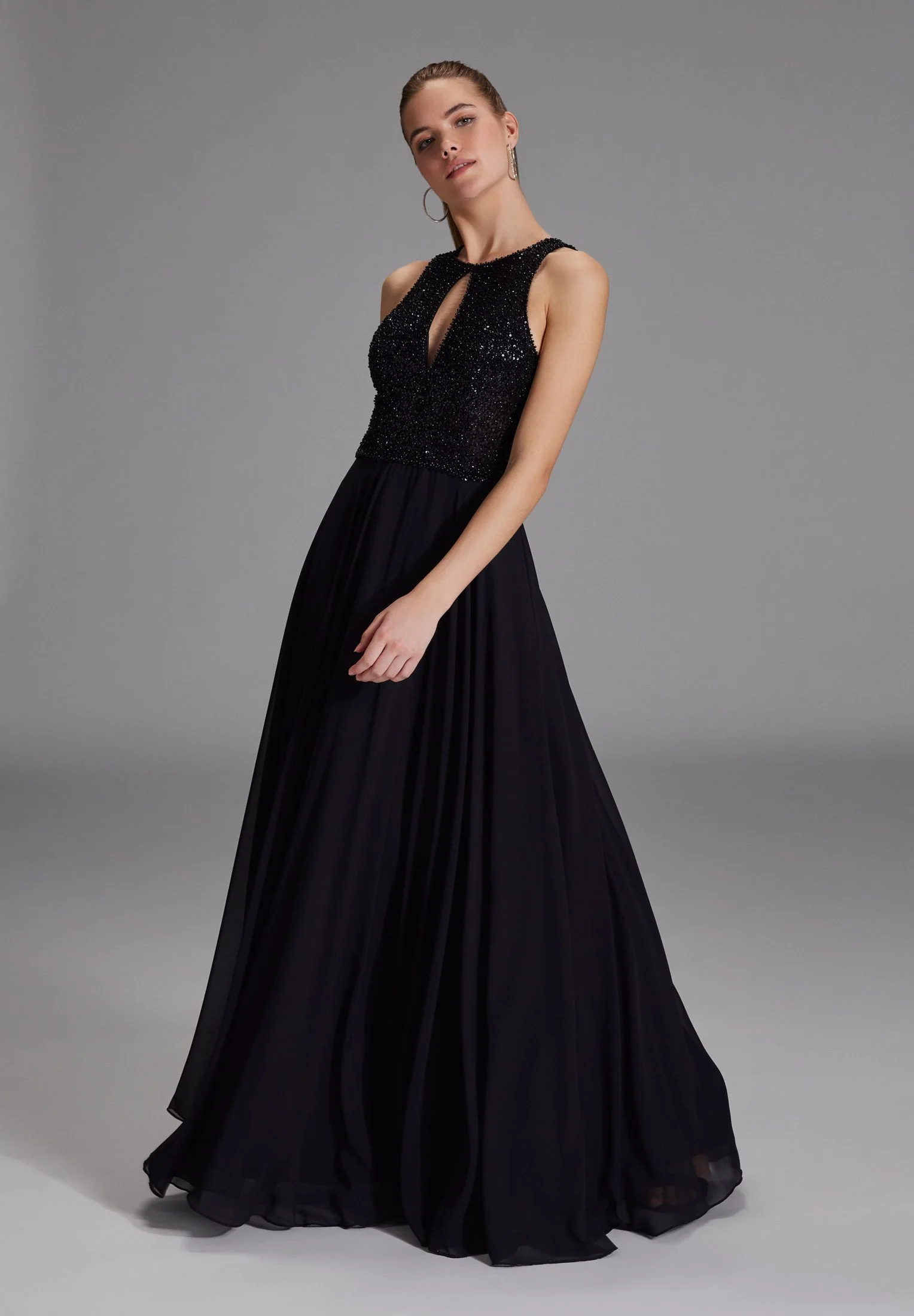 Abendkleid Maxi mit Stickerei - Image 9