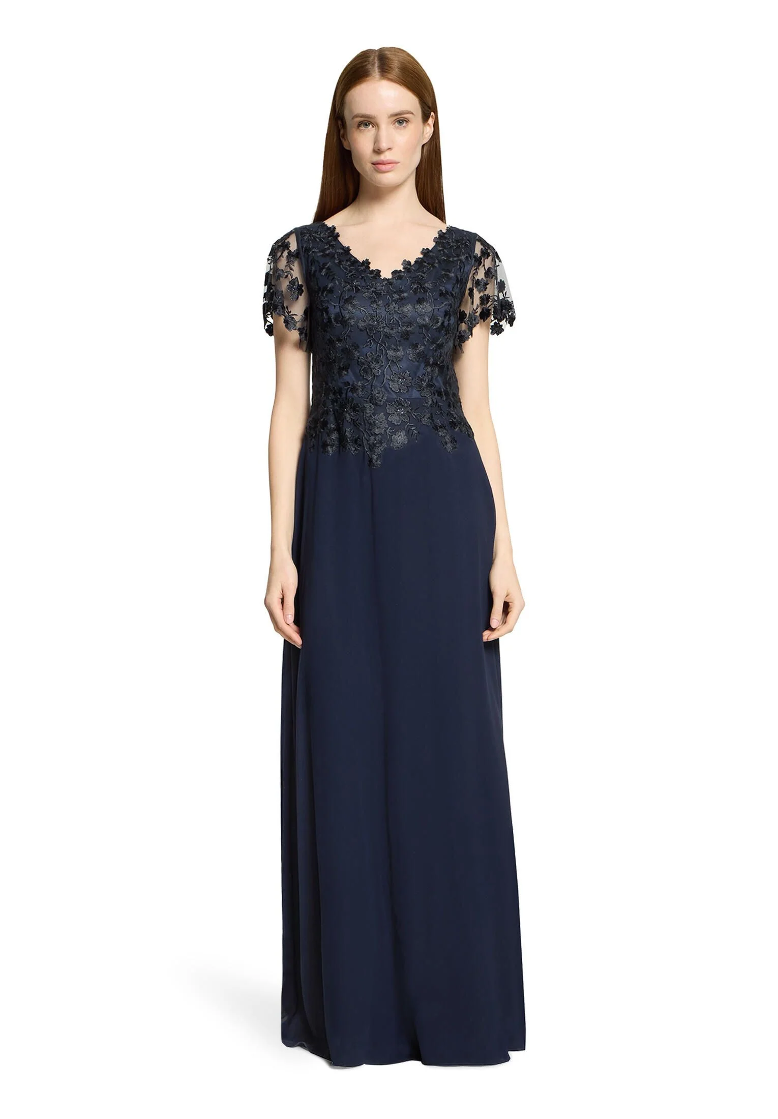 Abendkleid mit Spitzenstickerei - Image 4