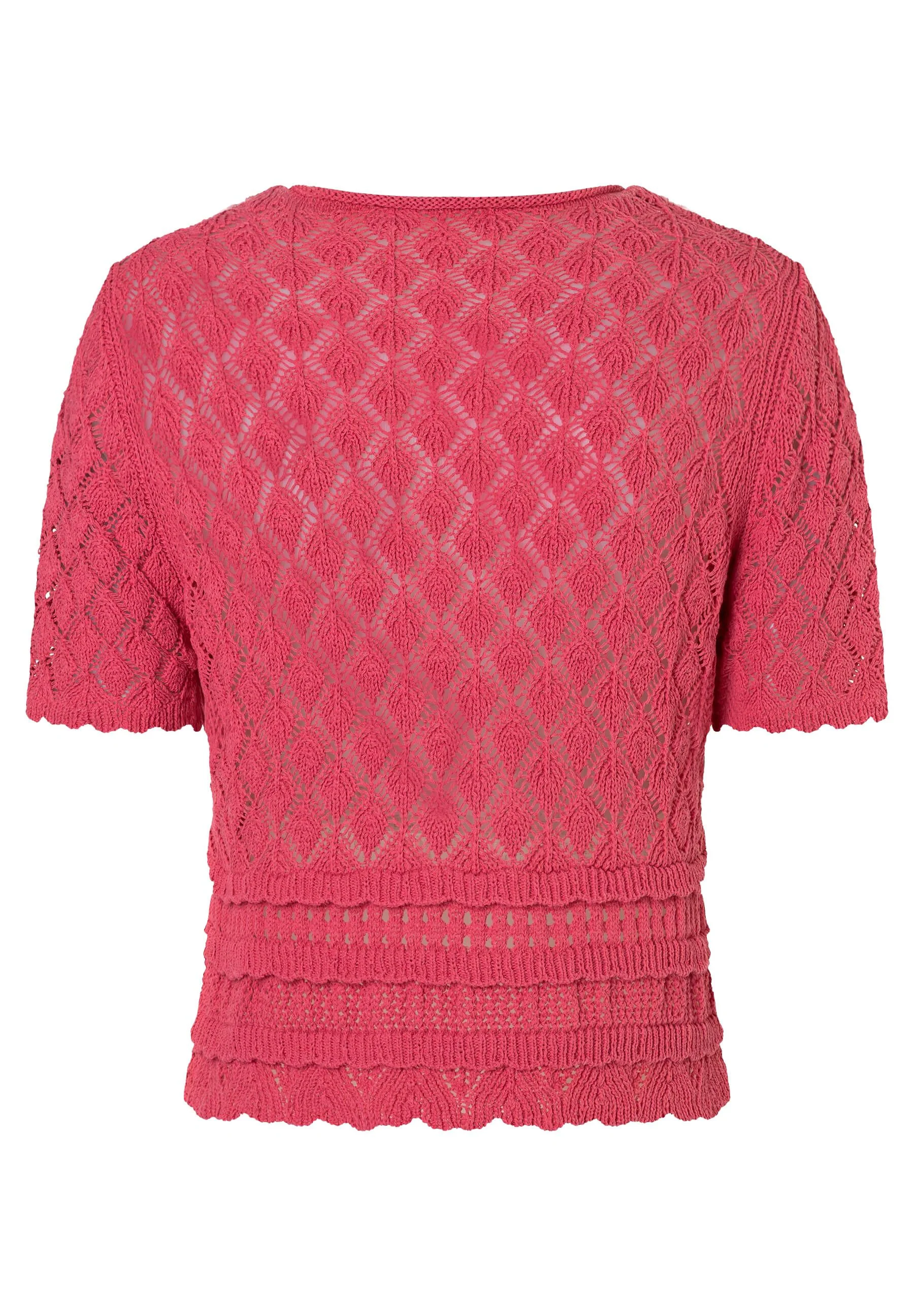 Ajour-Pullover aus Baumwollmix - Image 2