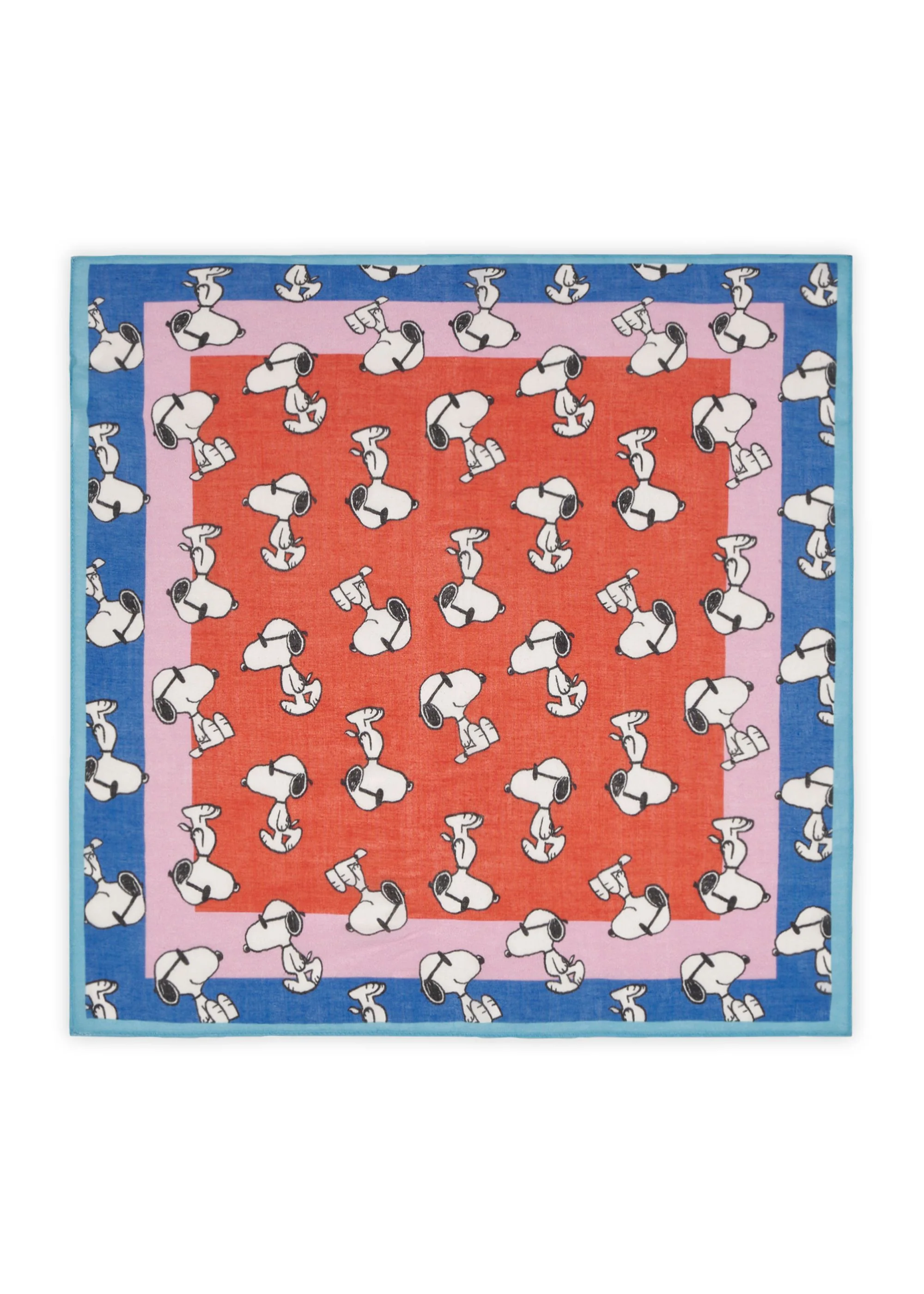 Bandana aus Modalmix mit Snoopy-Motiven - Image 3