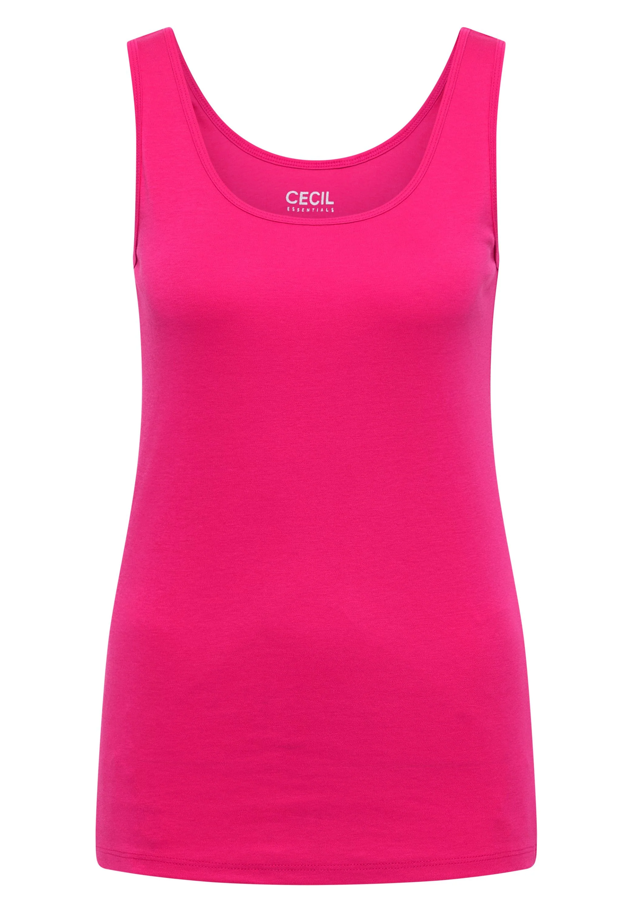 Basic Top aus reiner Baumwolle