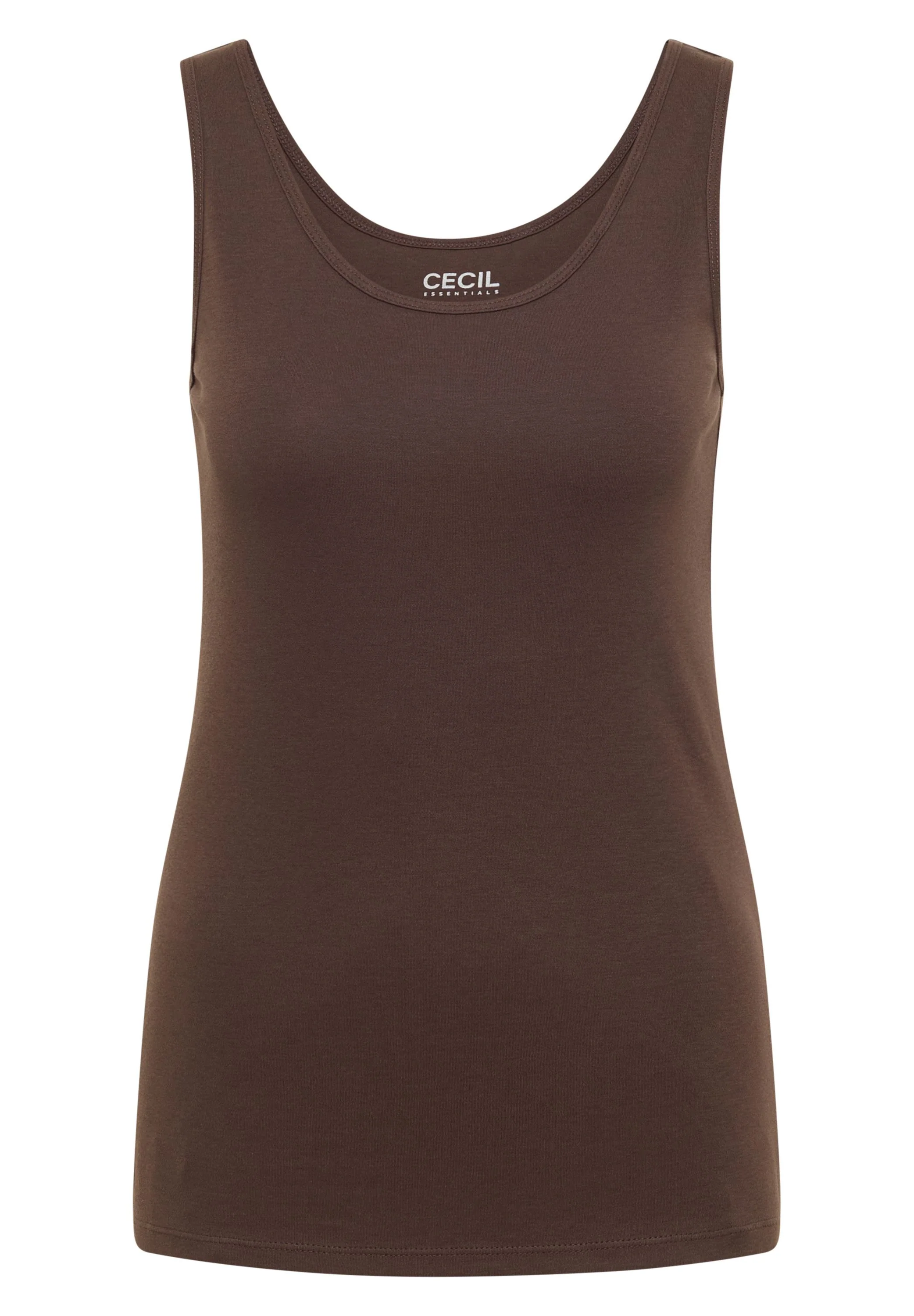 Basic Top aus reiner Baumwolle