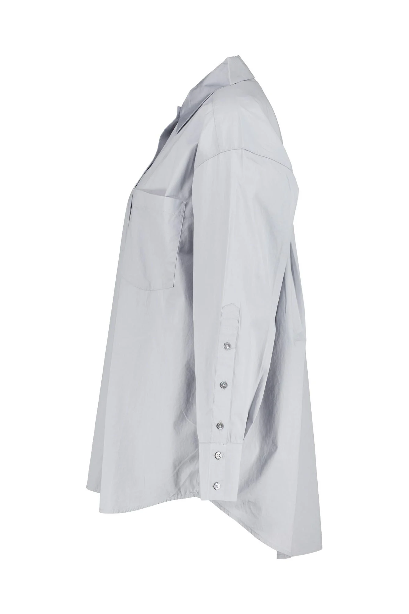 Baumwollbluse Oversized Fit - Image 3