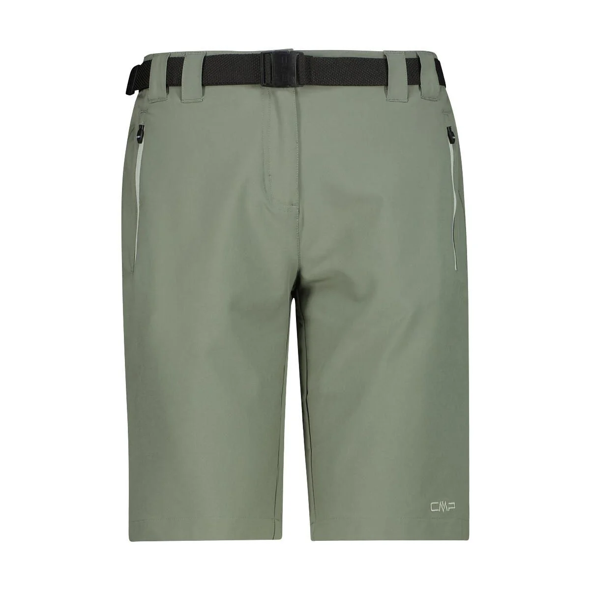 Bermuda Shorts mit Gürtel