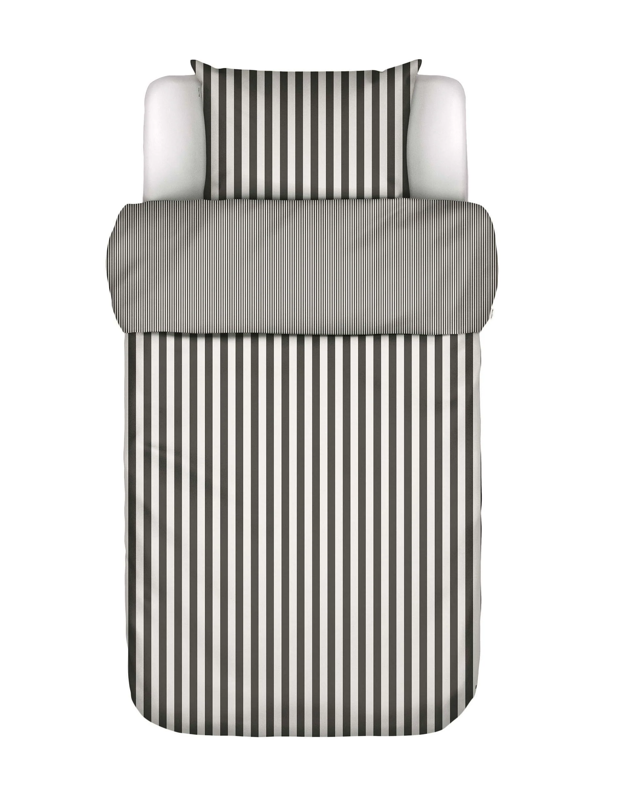 Bettwäsche Classic Stripe aus Baumsollsatin