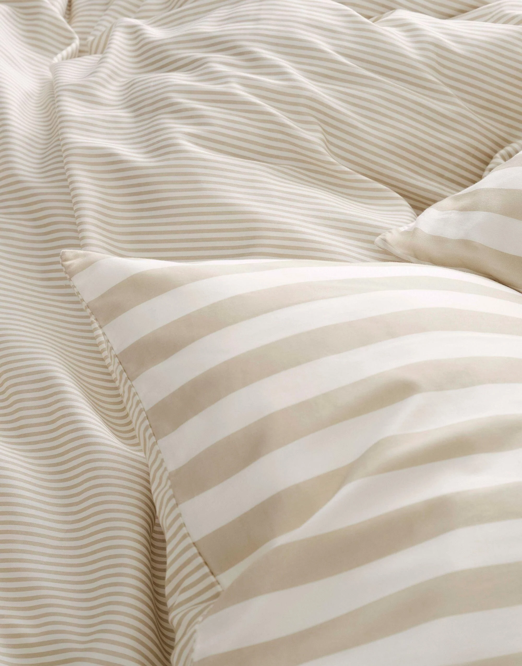 Bettwäsche Classis Stripe aus Baumwollsatin - Image 2