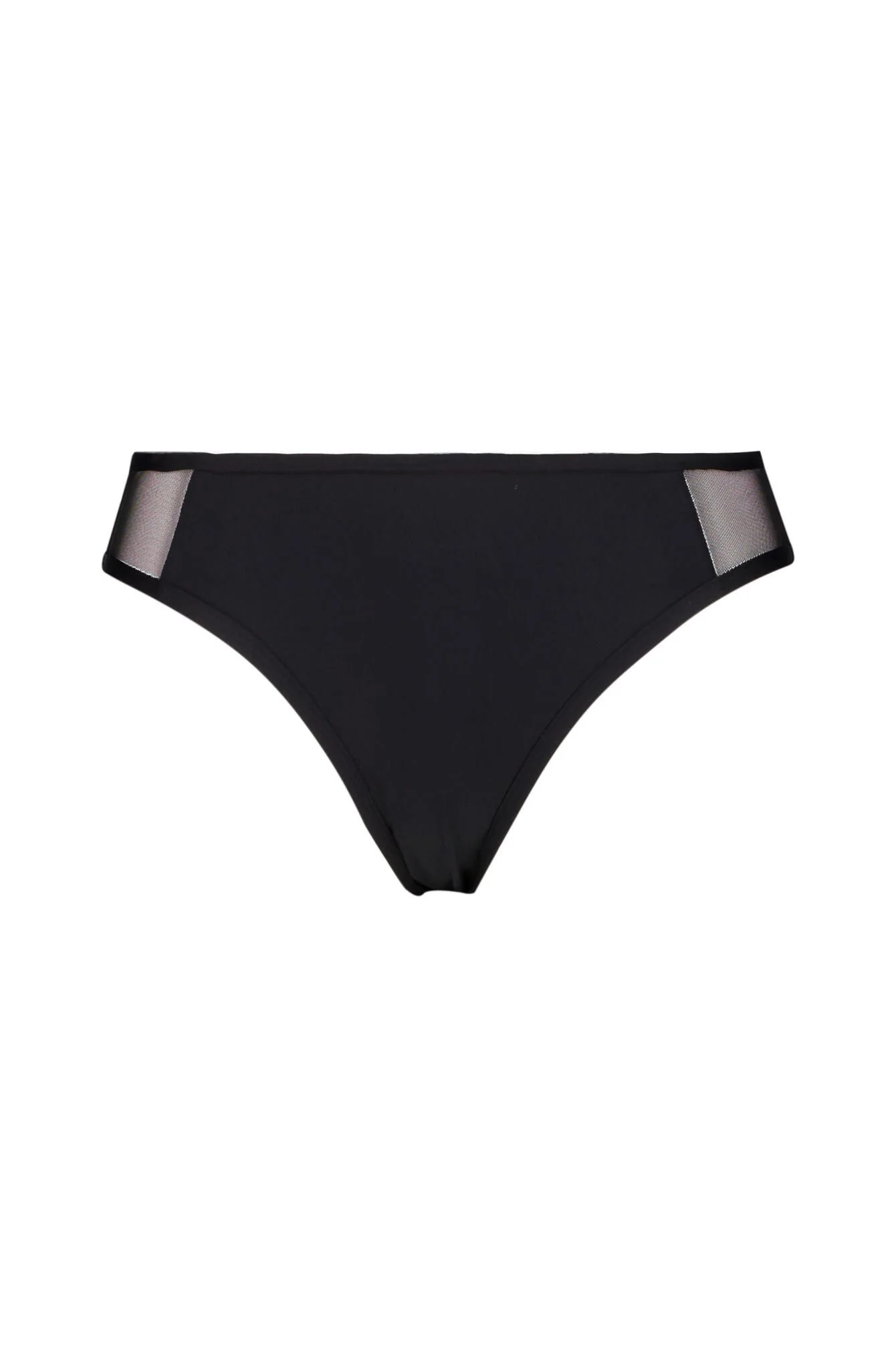 Bikini-Slip mit Mesh-Einsatz