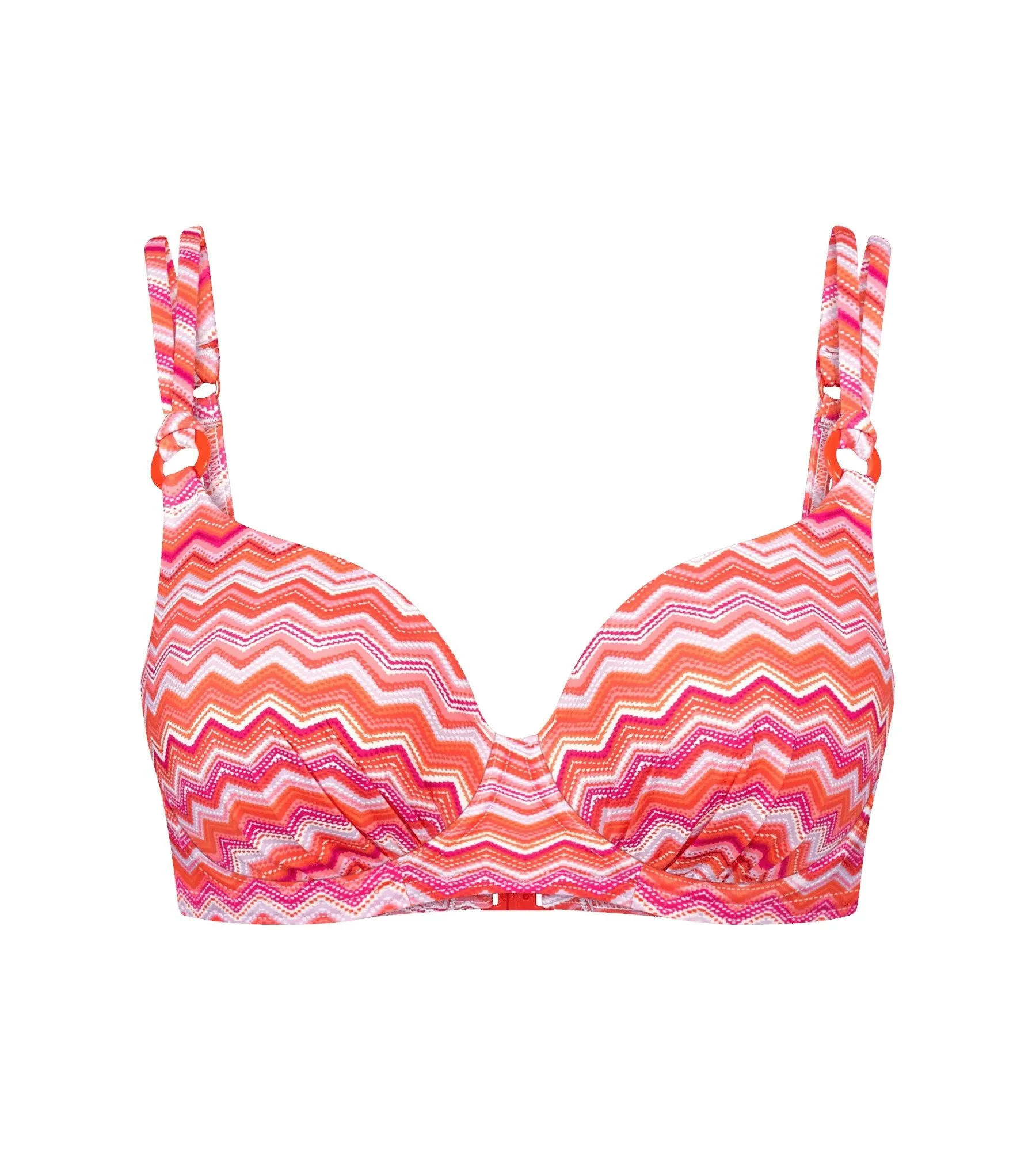 Bikini-Top gemustert mit Bügel - Image 2