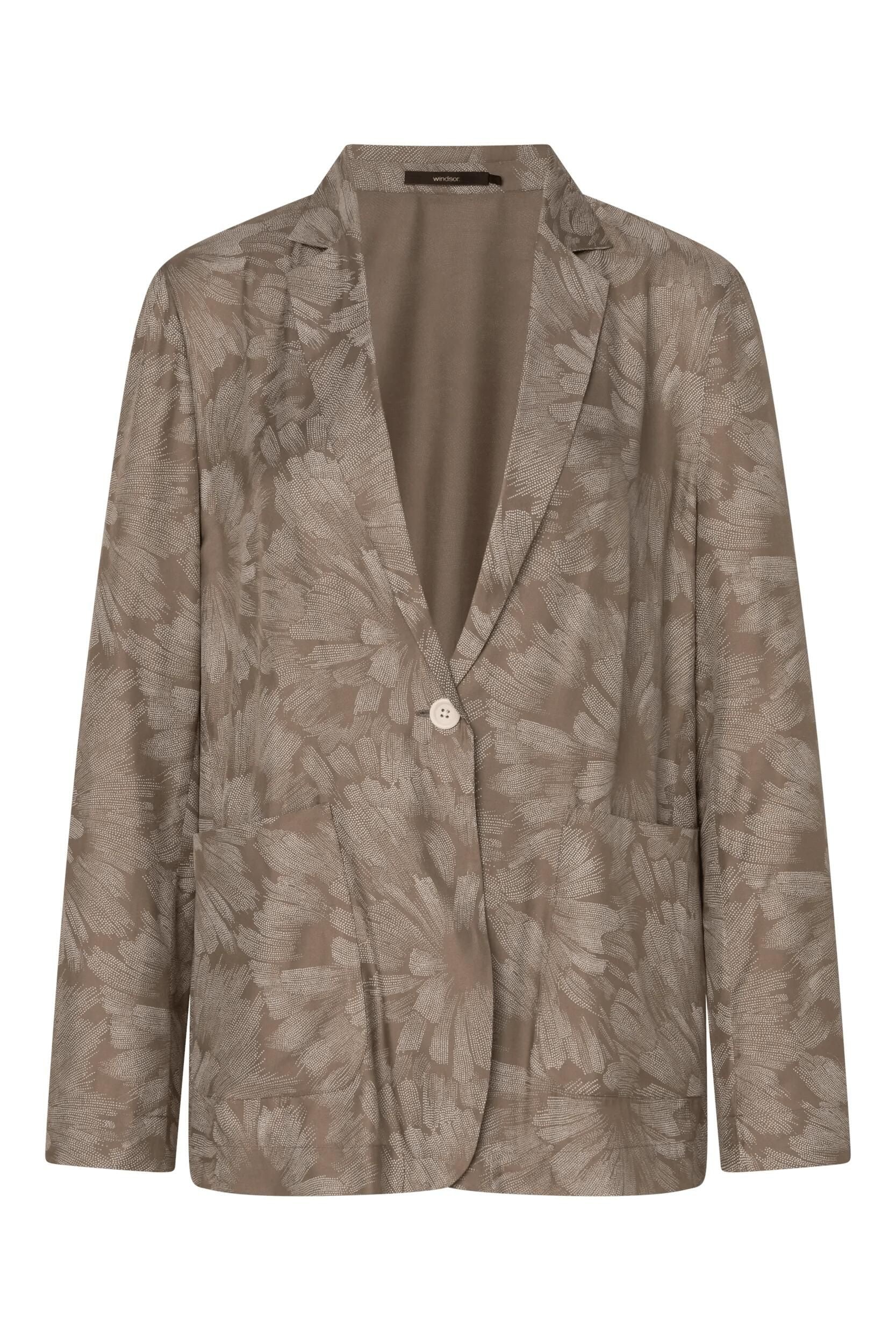 Blazer aus Viskosemix