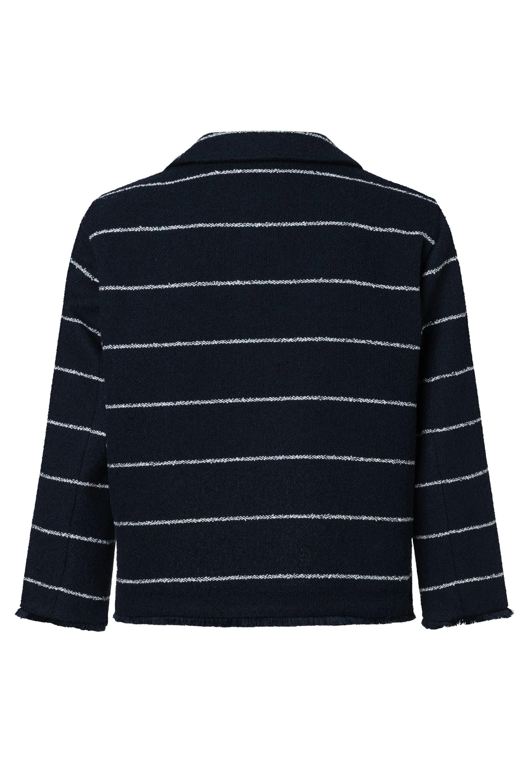 Blazer gestreift aus Baumwollmix - Image 2