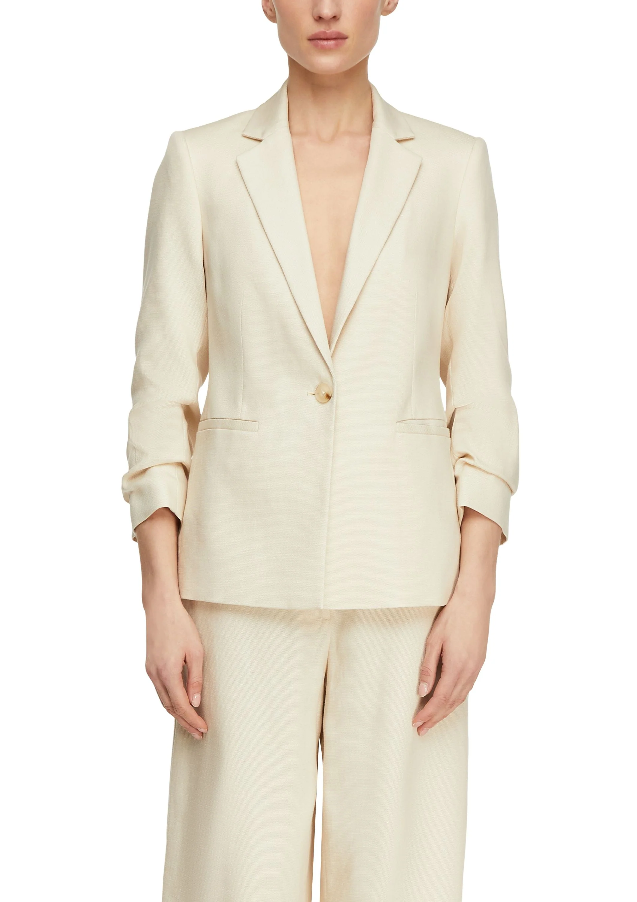 Blazer mit Drapé-Ärmeln - Image 3