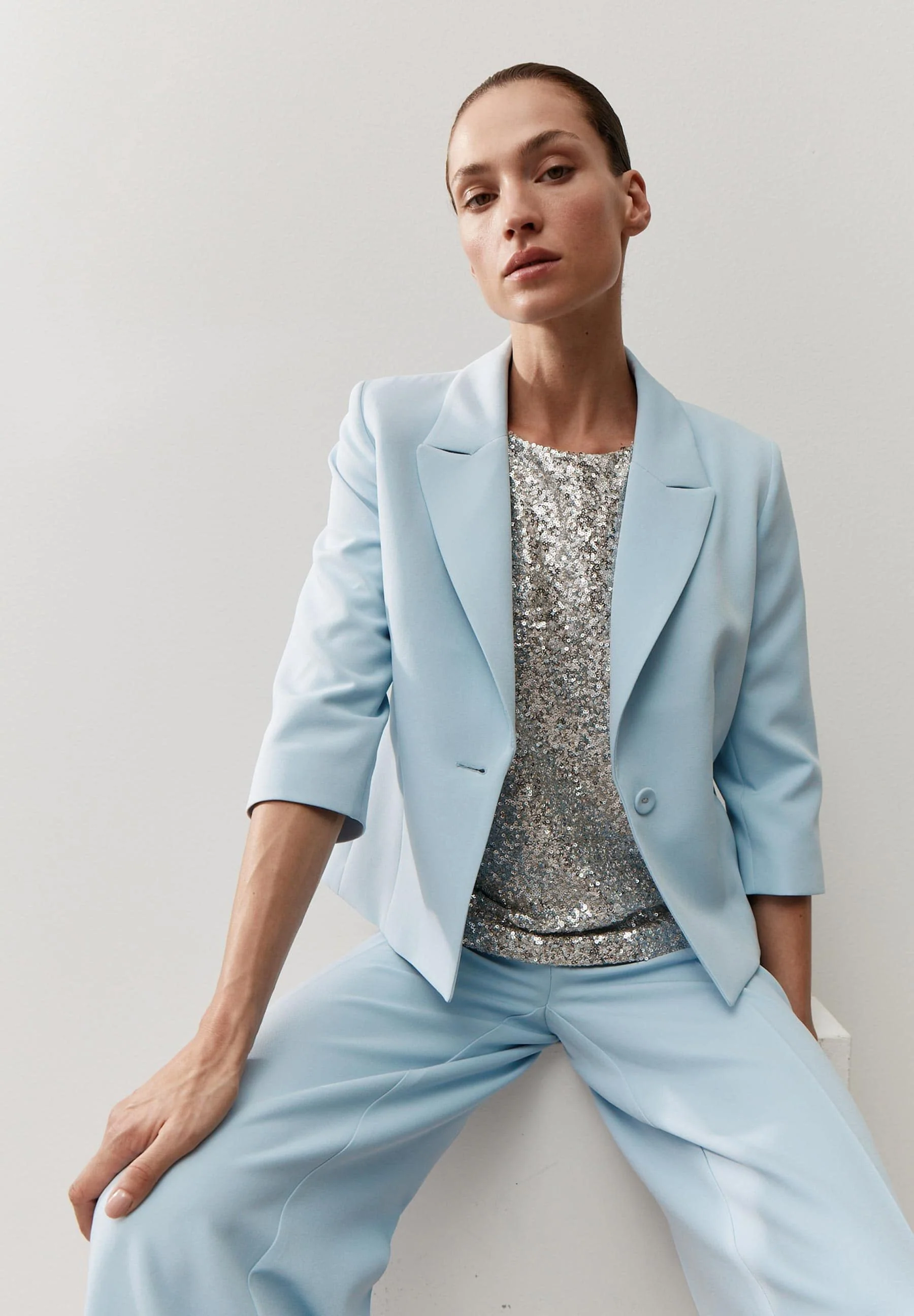 Blazer mit Dreiviertelarm - Image 3