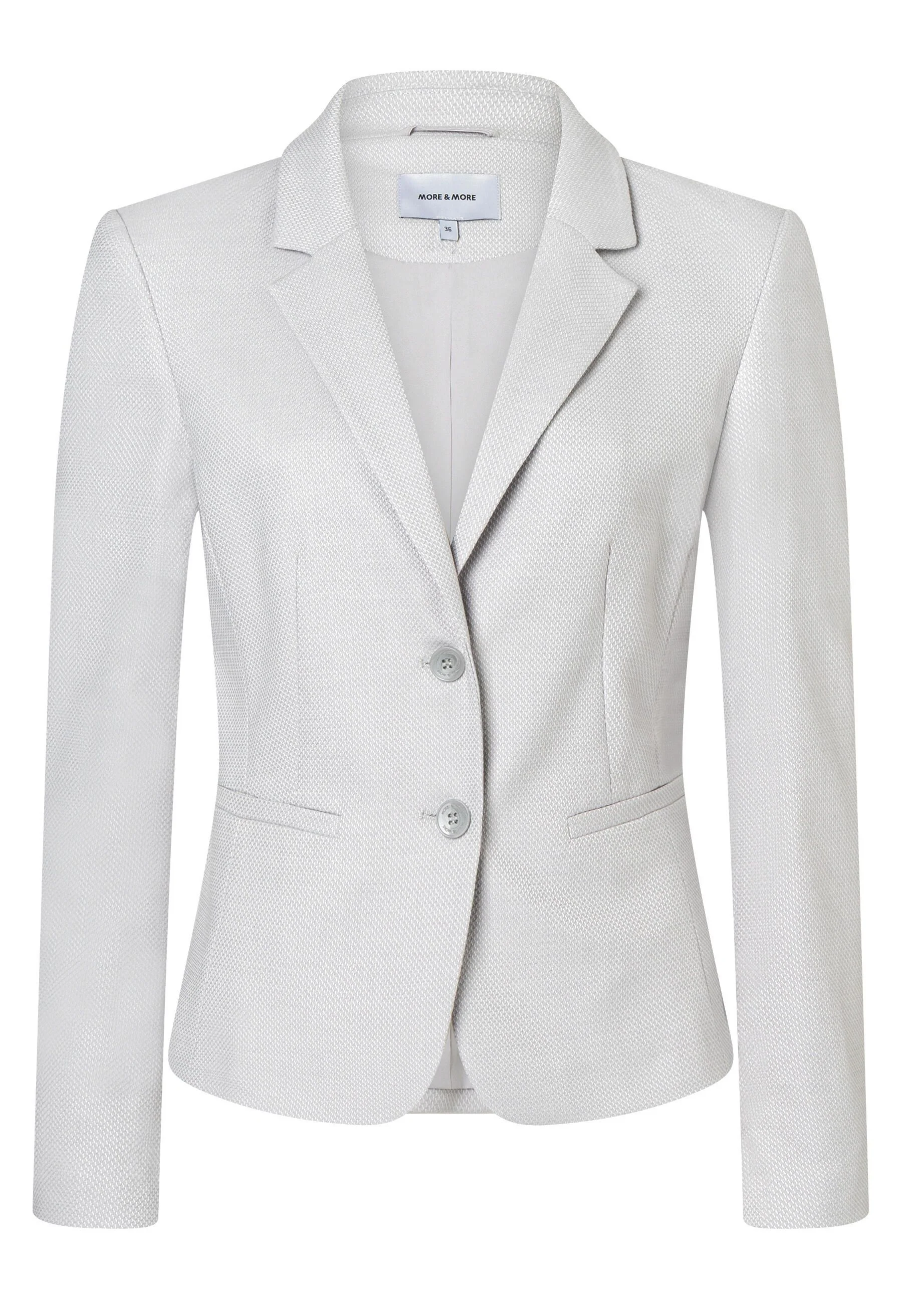 Blazer strukturiert aus Viskosemix