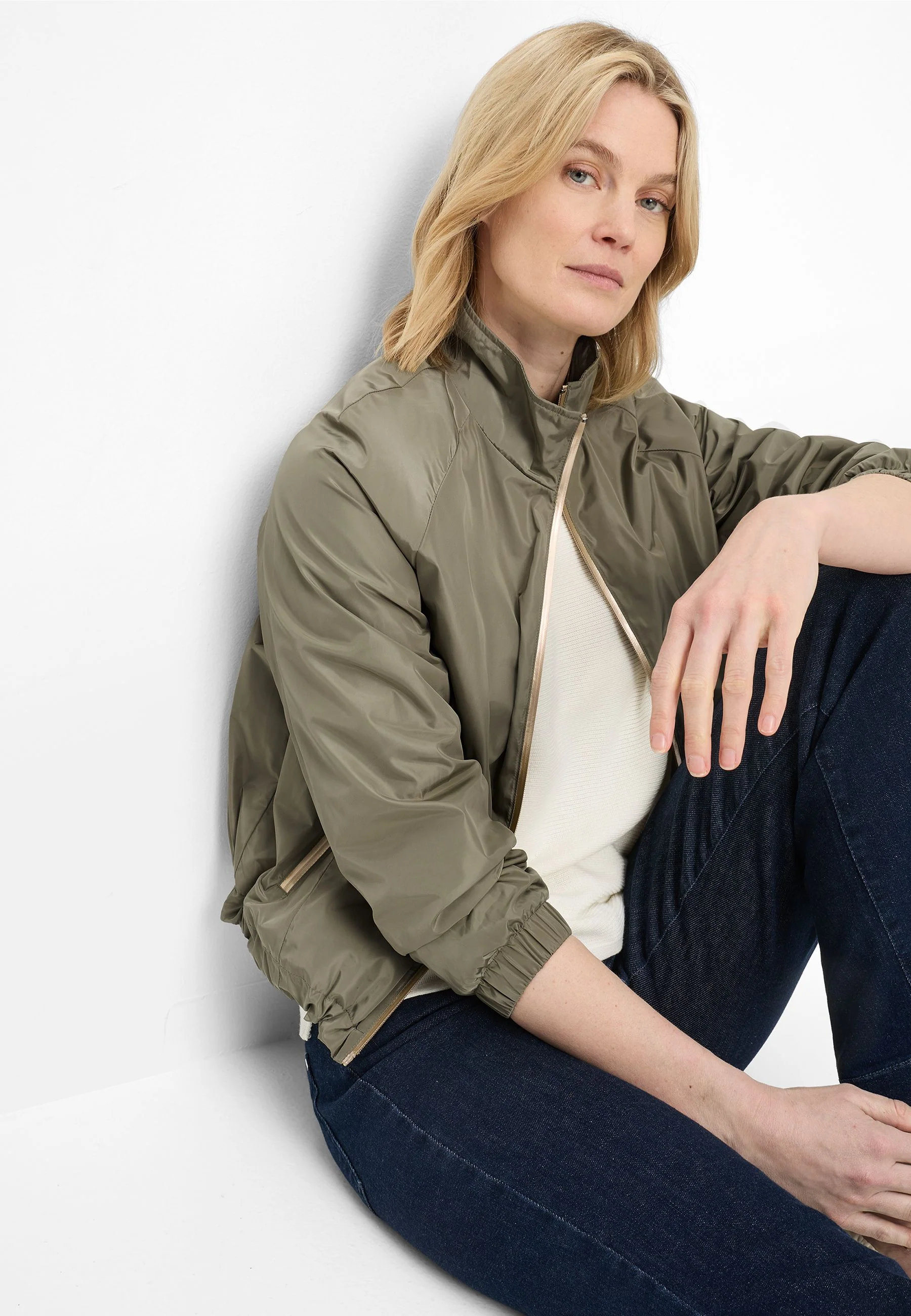 Blouson-Jacke mit Stehkragen - Image 5