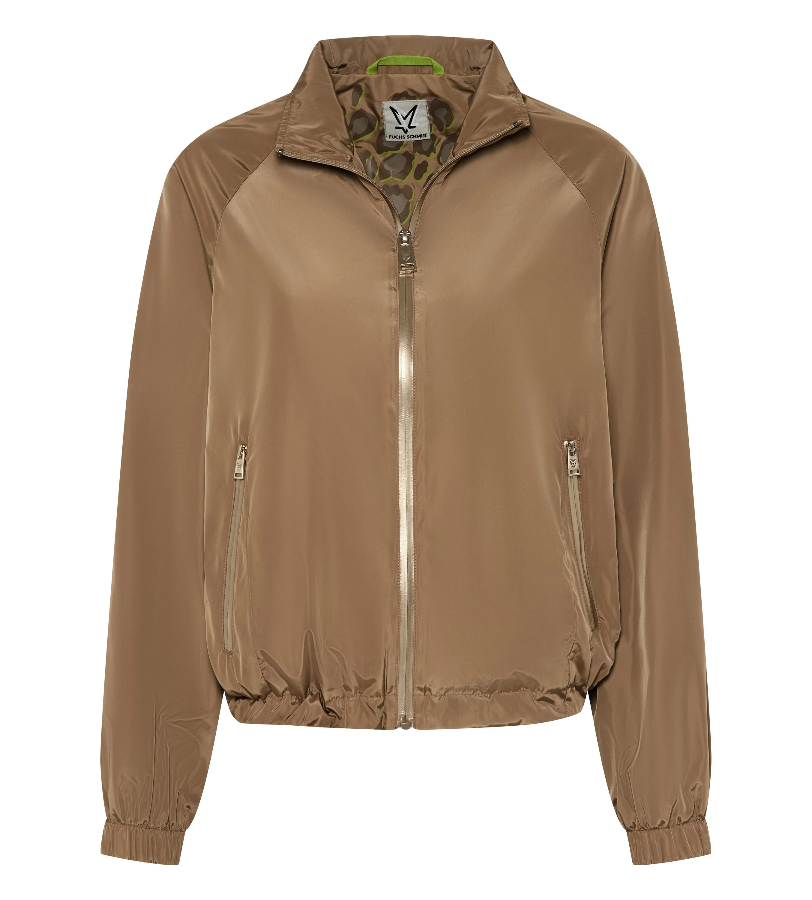Blouson-Jacke mit Stehkragen
