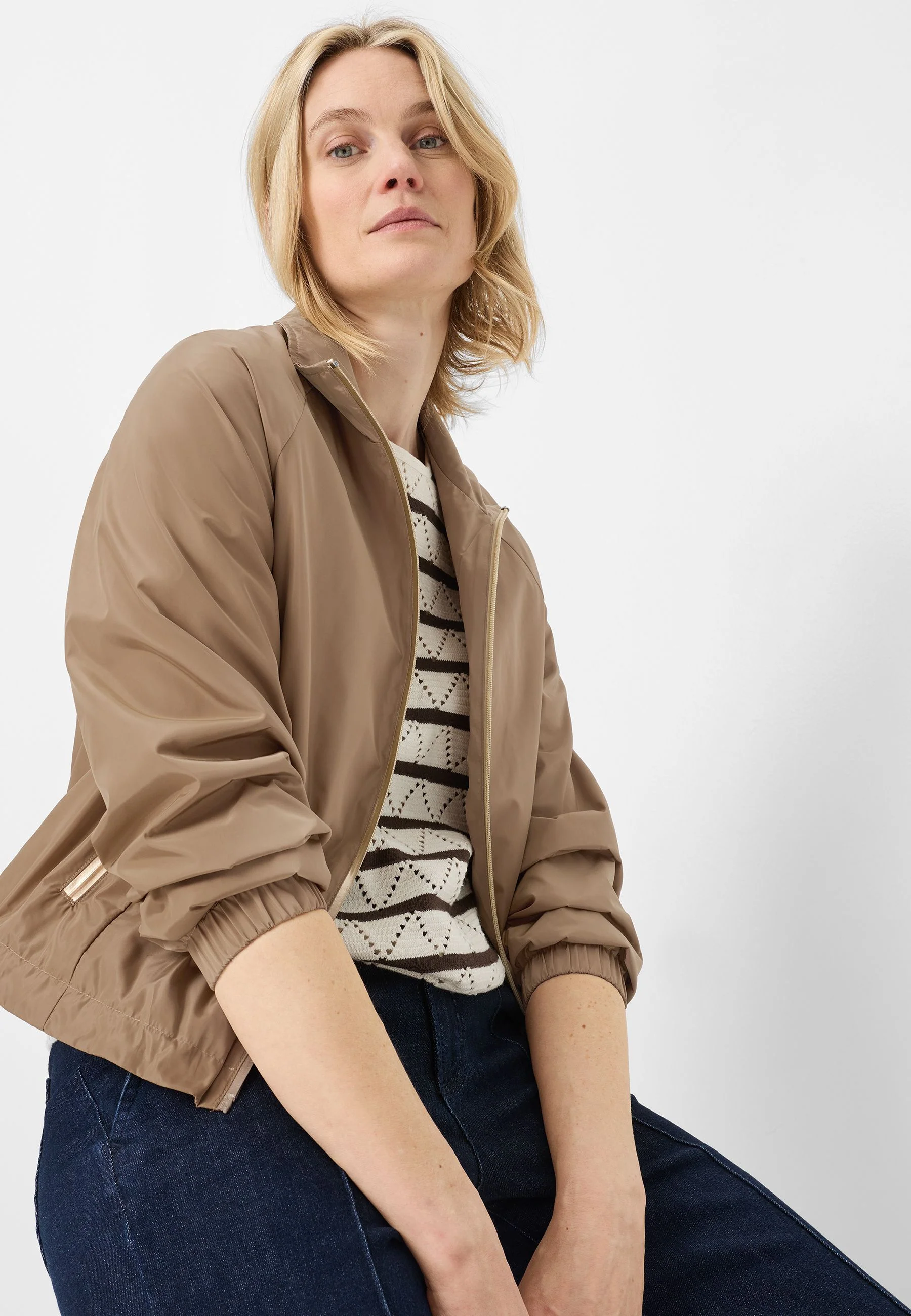 Blouson-Jacke mit Stehkragen - Image 6