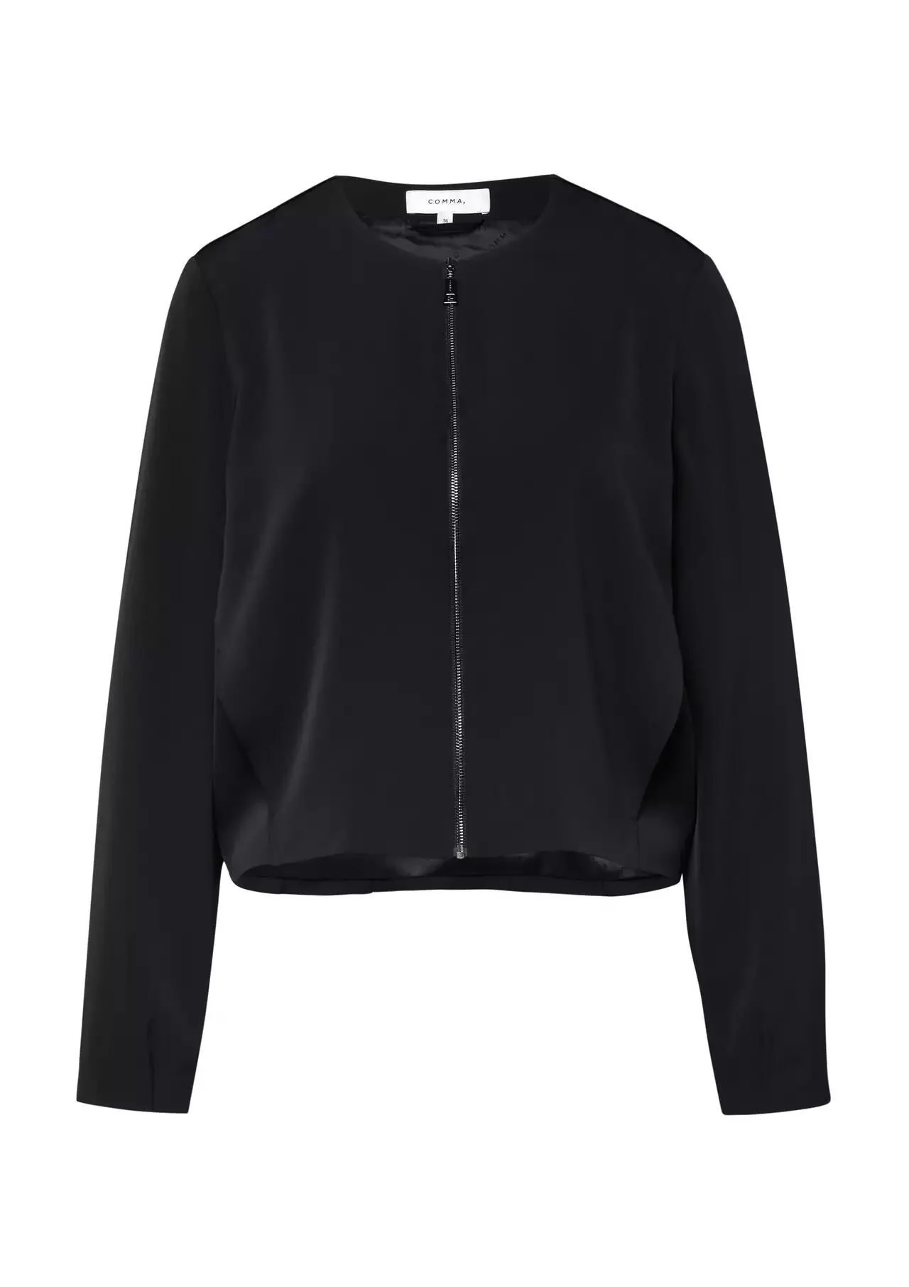 Blouson mit Rundhalsausschnitt