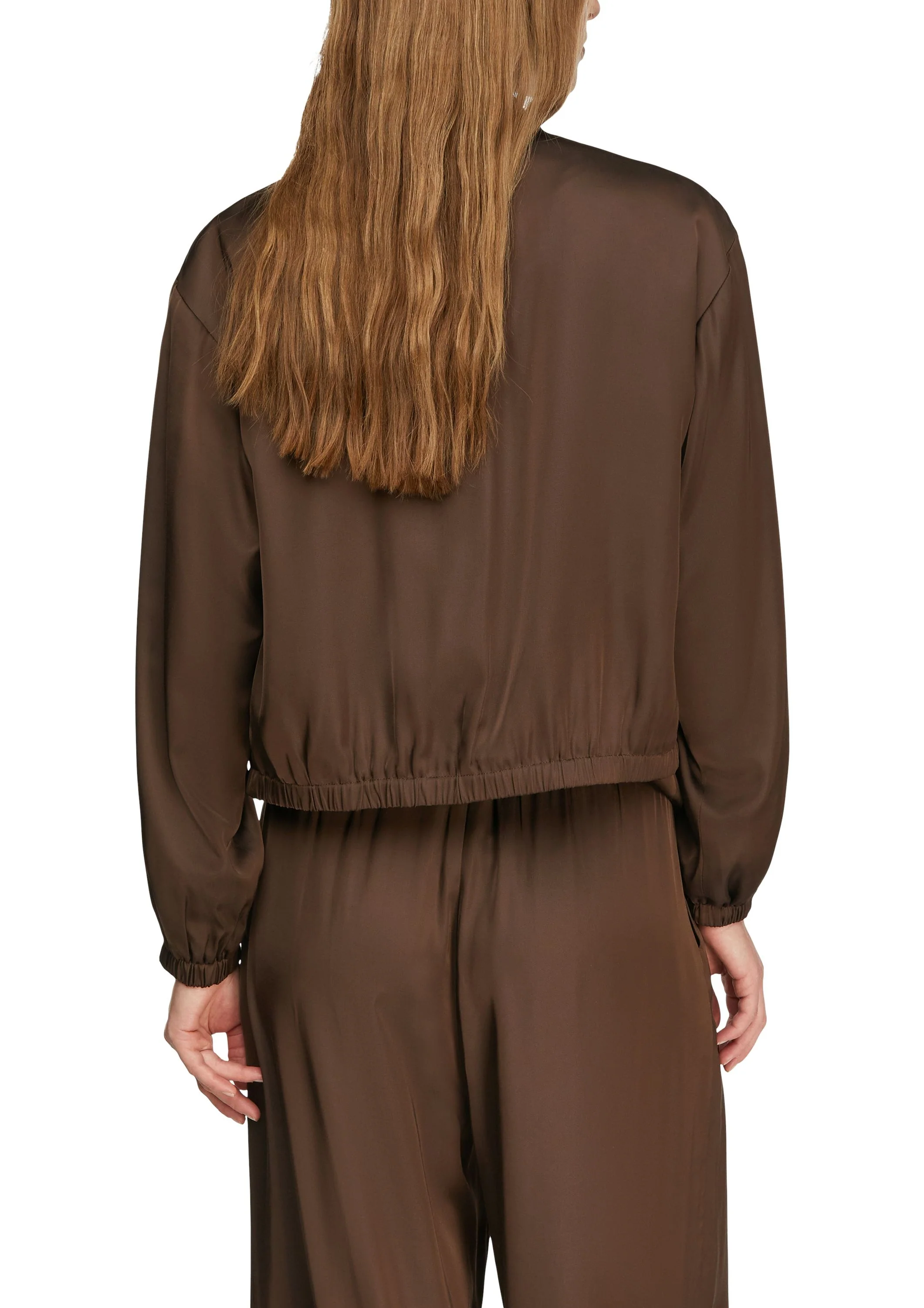Blousonjacke aus Satin - Image 2