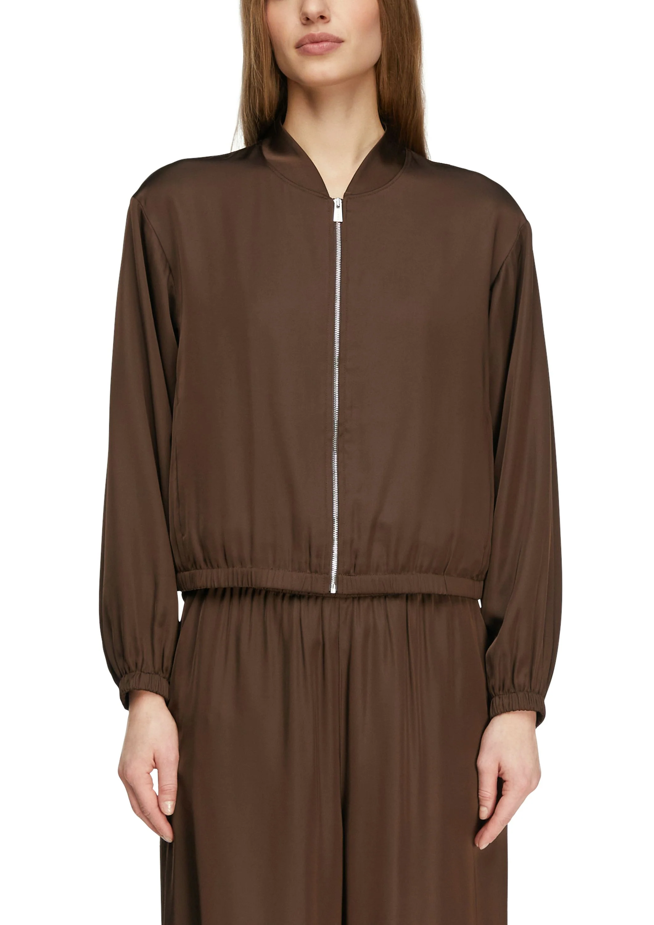 Blousonjacke aus Satin - Image 3