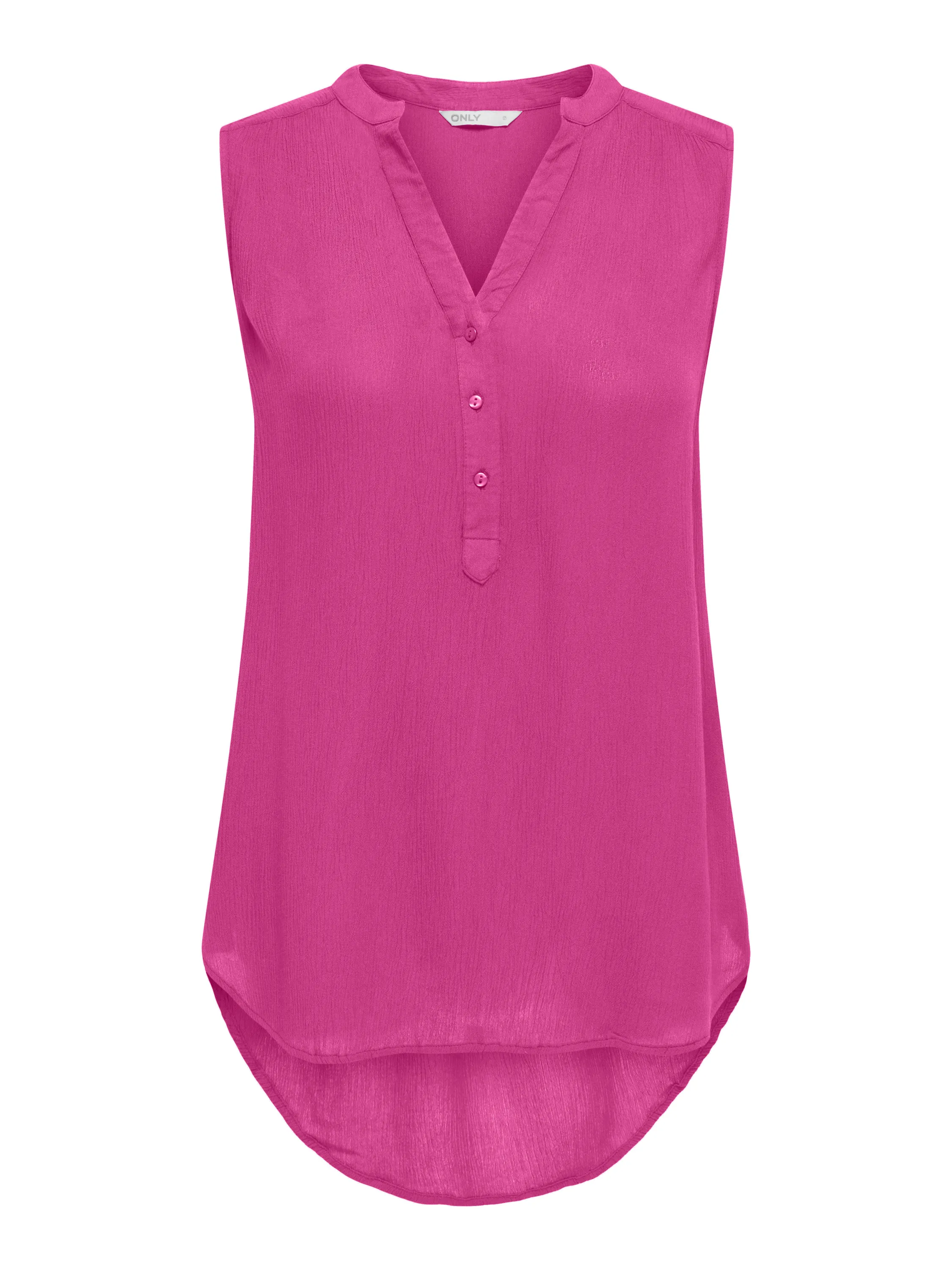 Bluse ärmellos aus Viskose
