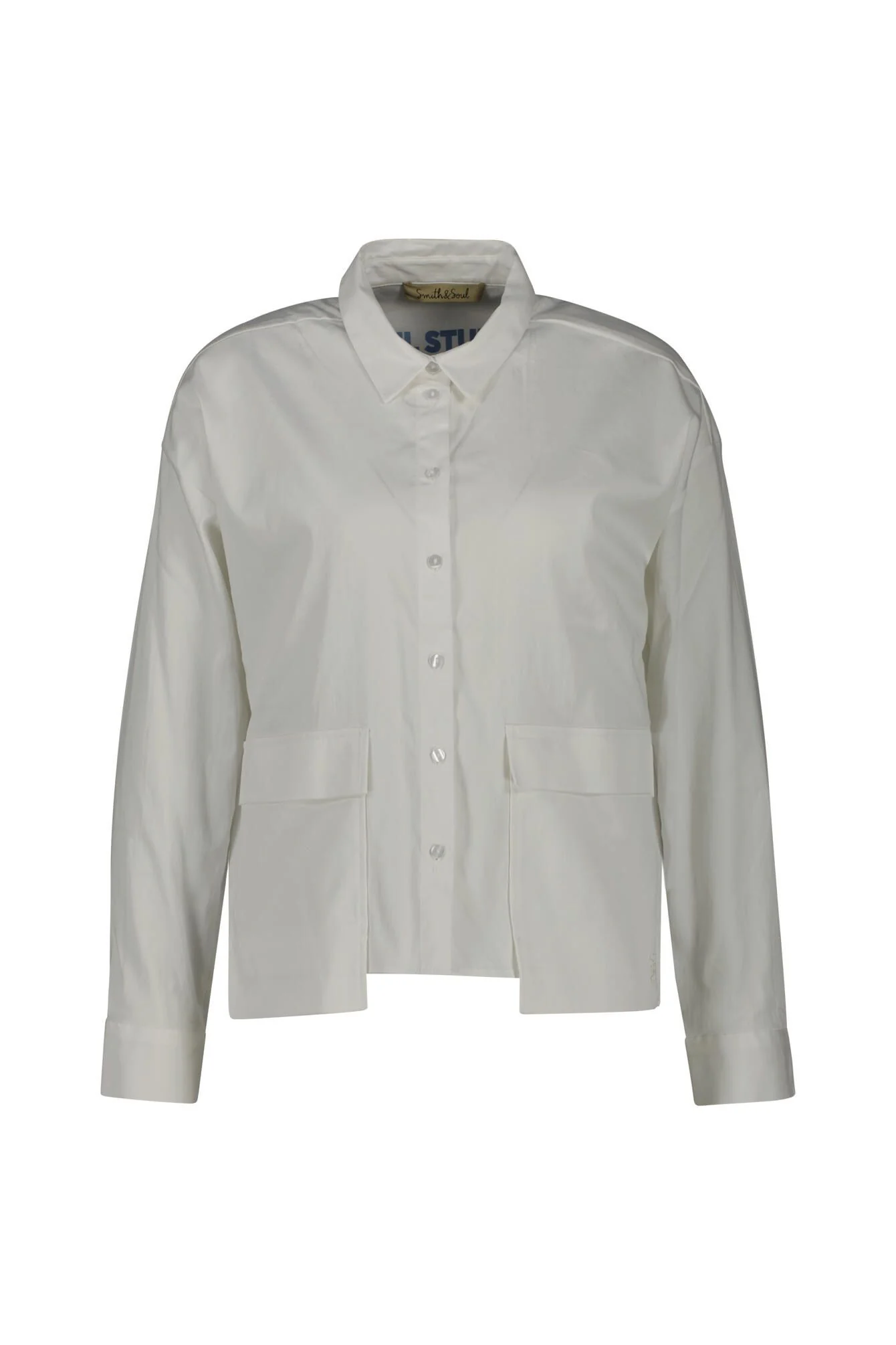 Bluse aus Baumwollmix