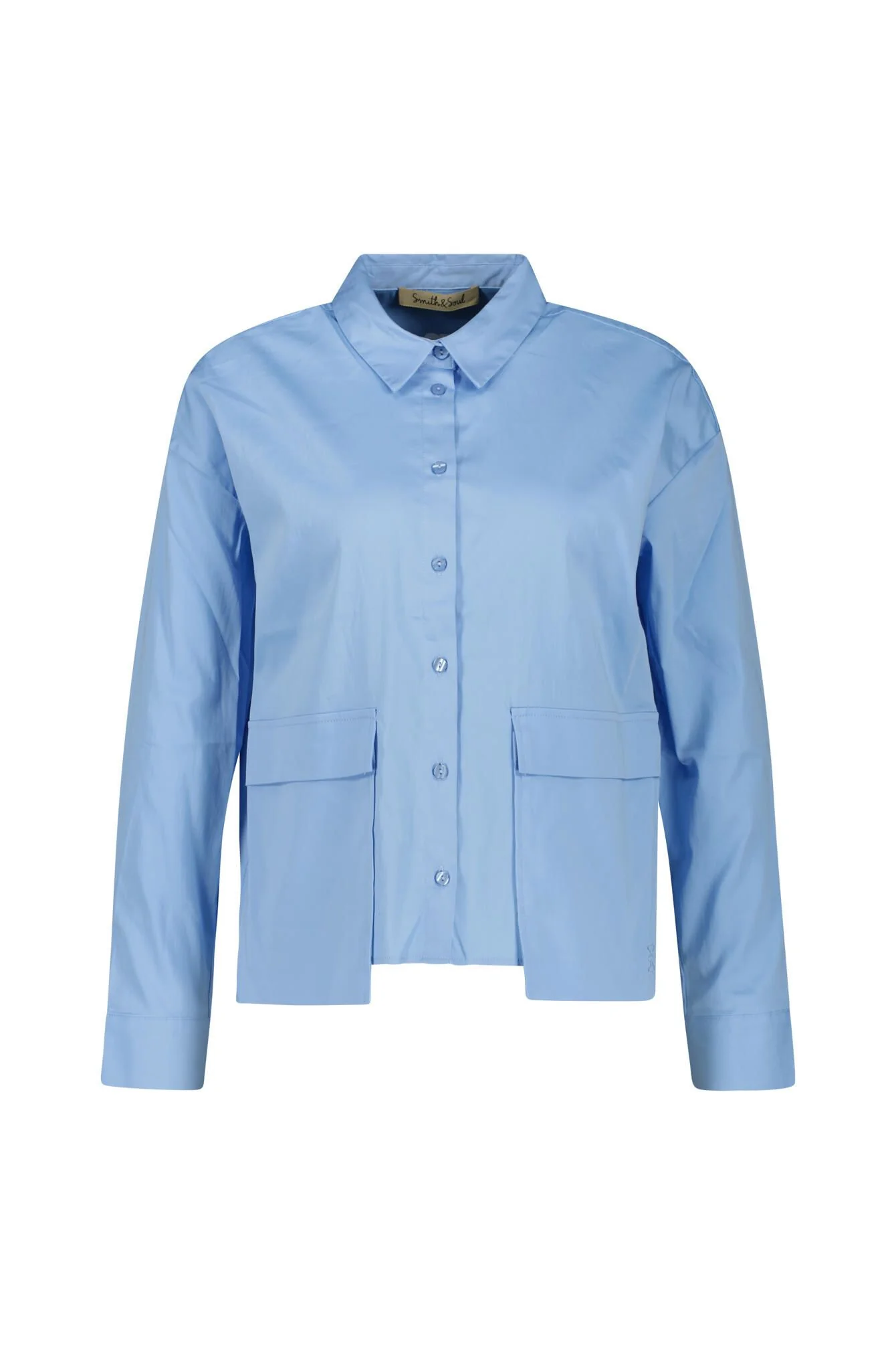 Bluse aus Baumwollmix