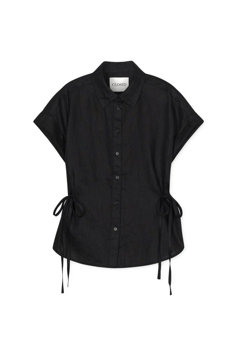 Bluse aus Leinenmix