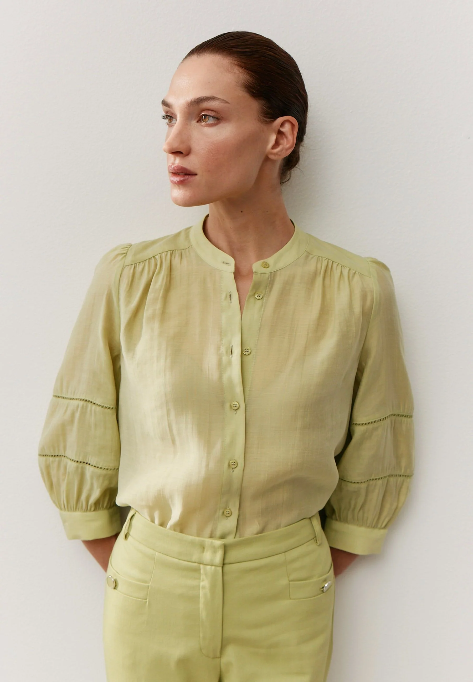 Bluse aus Lyocellmix - Image 3