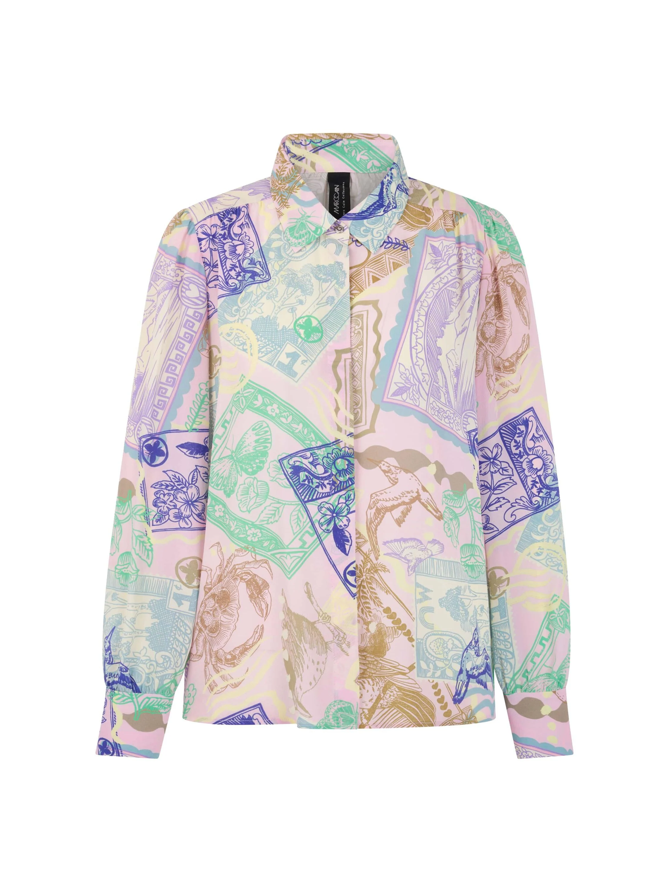 Bluse aus Viskosemix