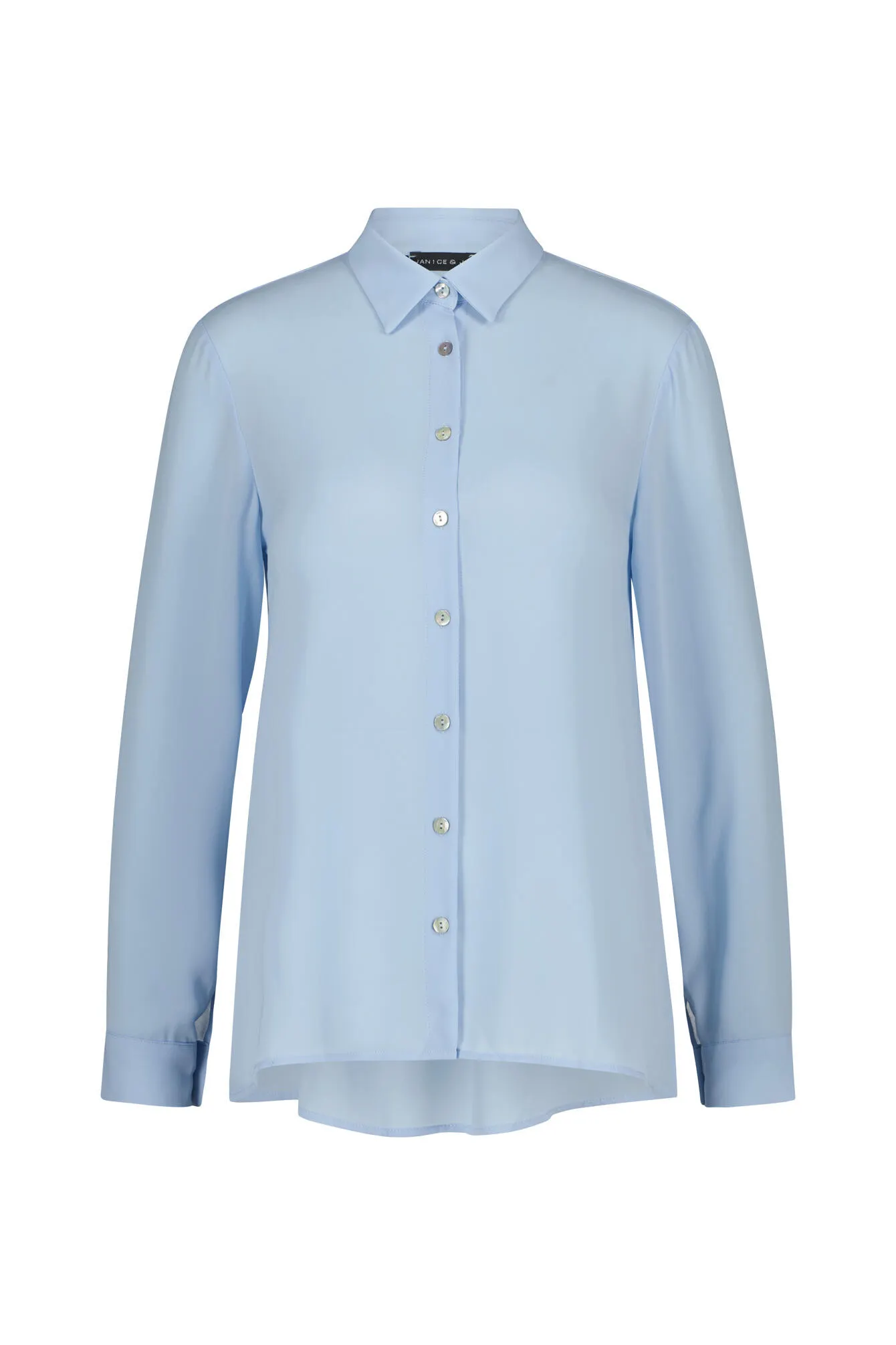 Bluse EMILIANA aus feinem Crêpe