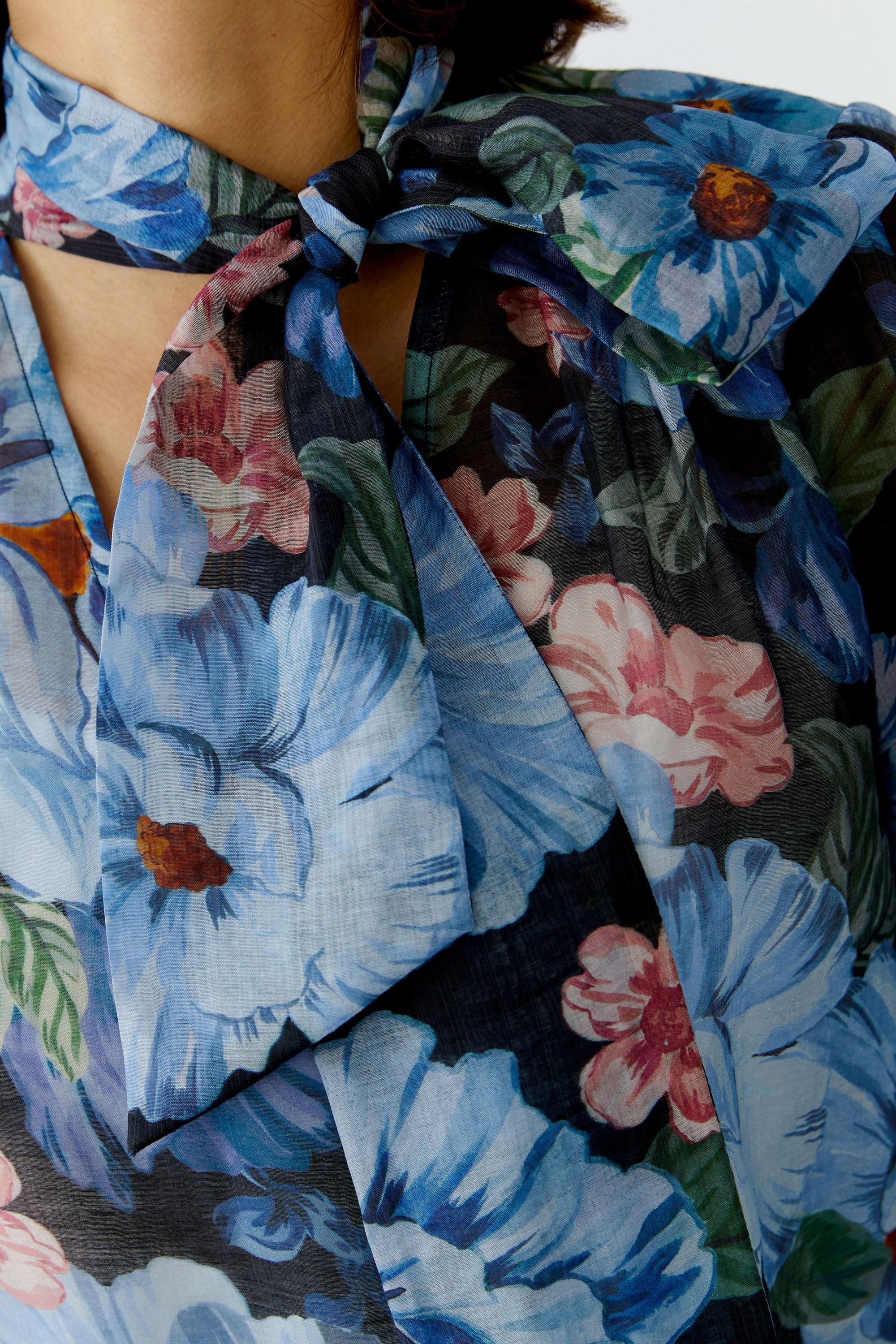 Bluse floral aus Viskosemix - Image 6