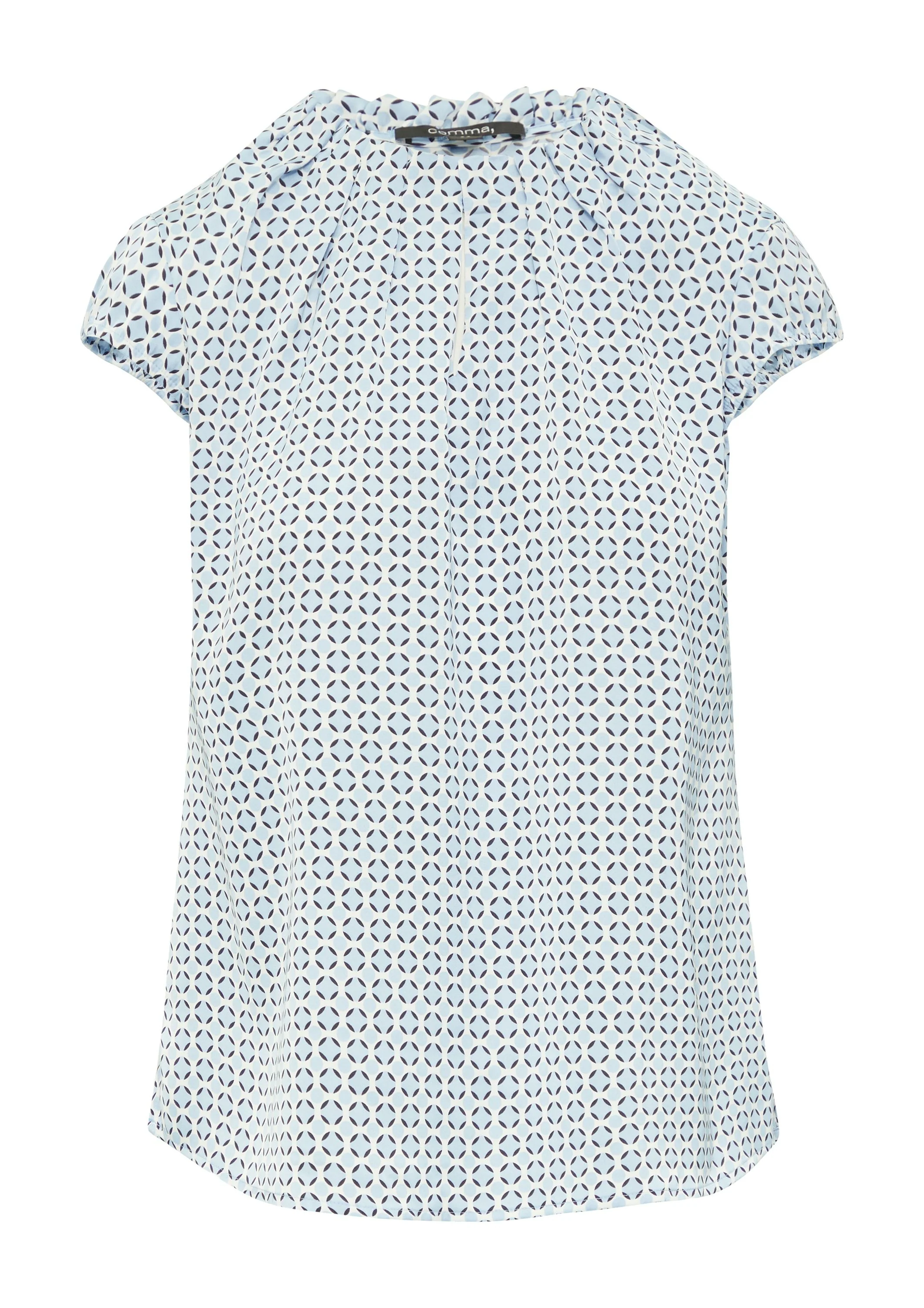 Bluse gemustert