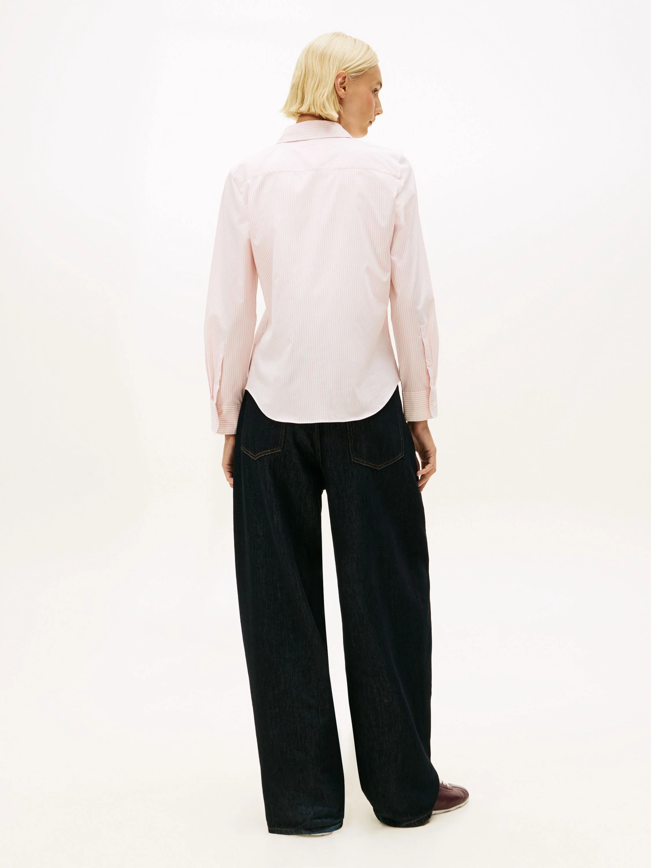 Bluse gestreift aus Baumwolle - Image 2