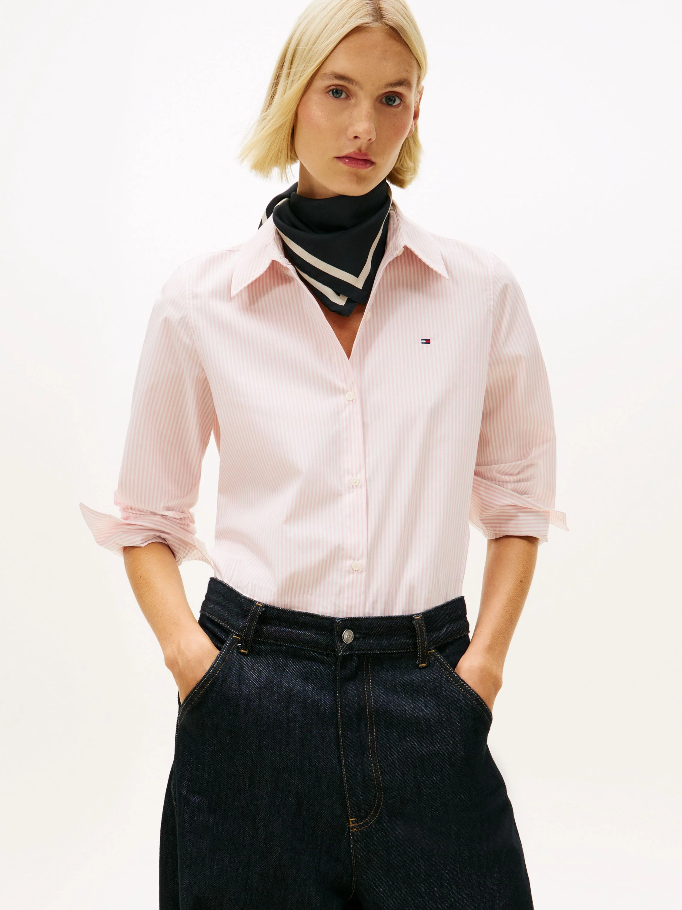 Bluse gestreift aus Baumwolle - Image 3