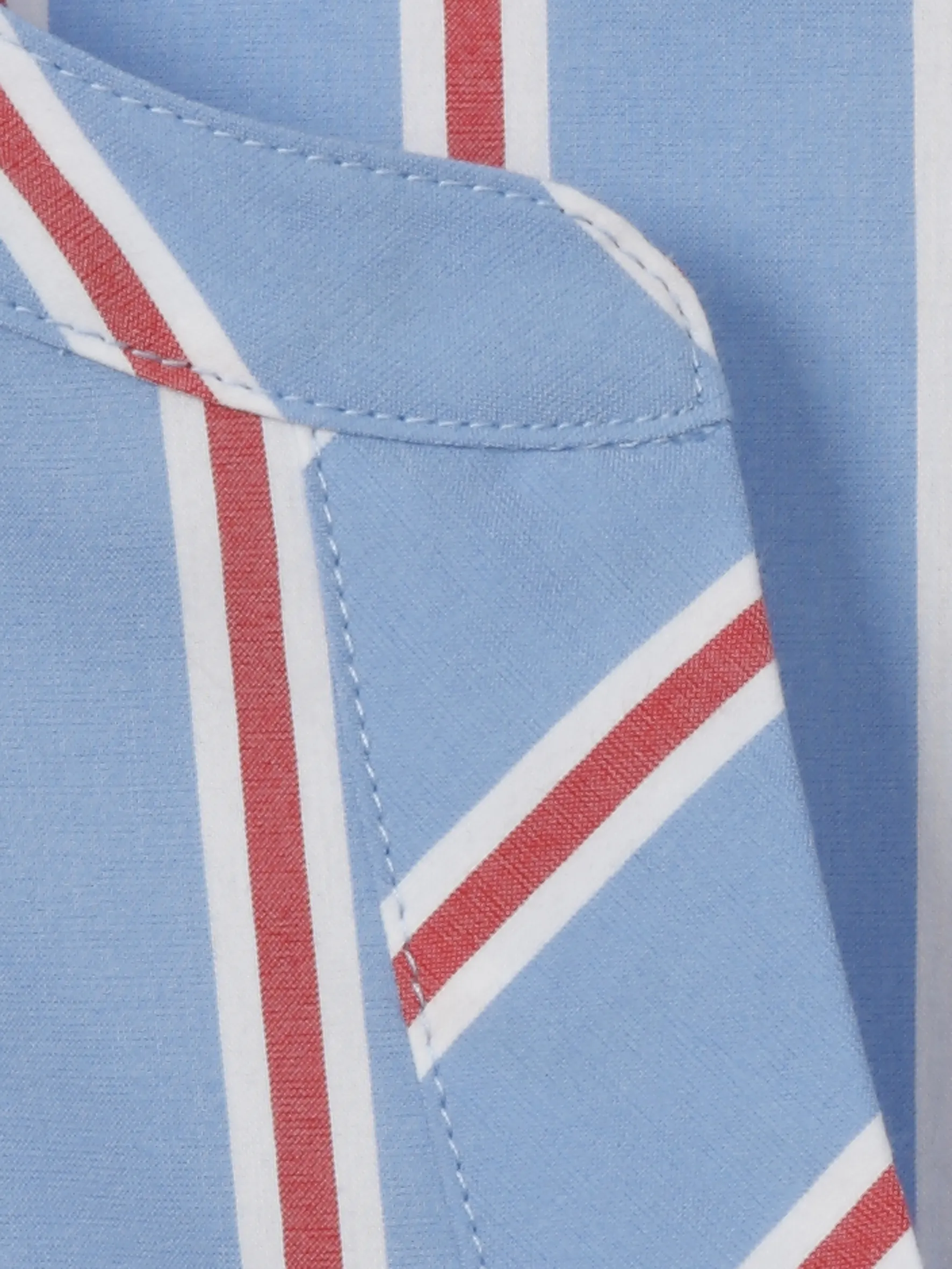 Bluse gestreift aus Baumwollmix - Image 3