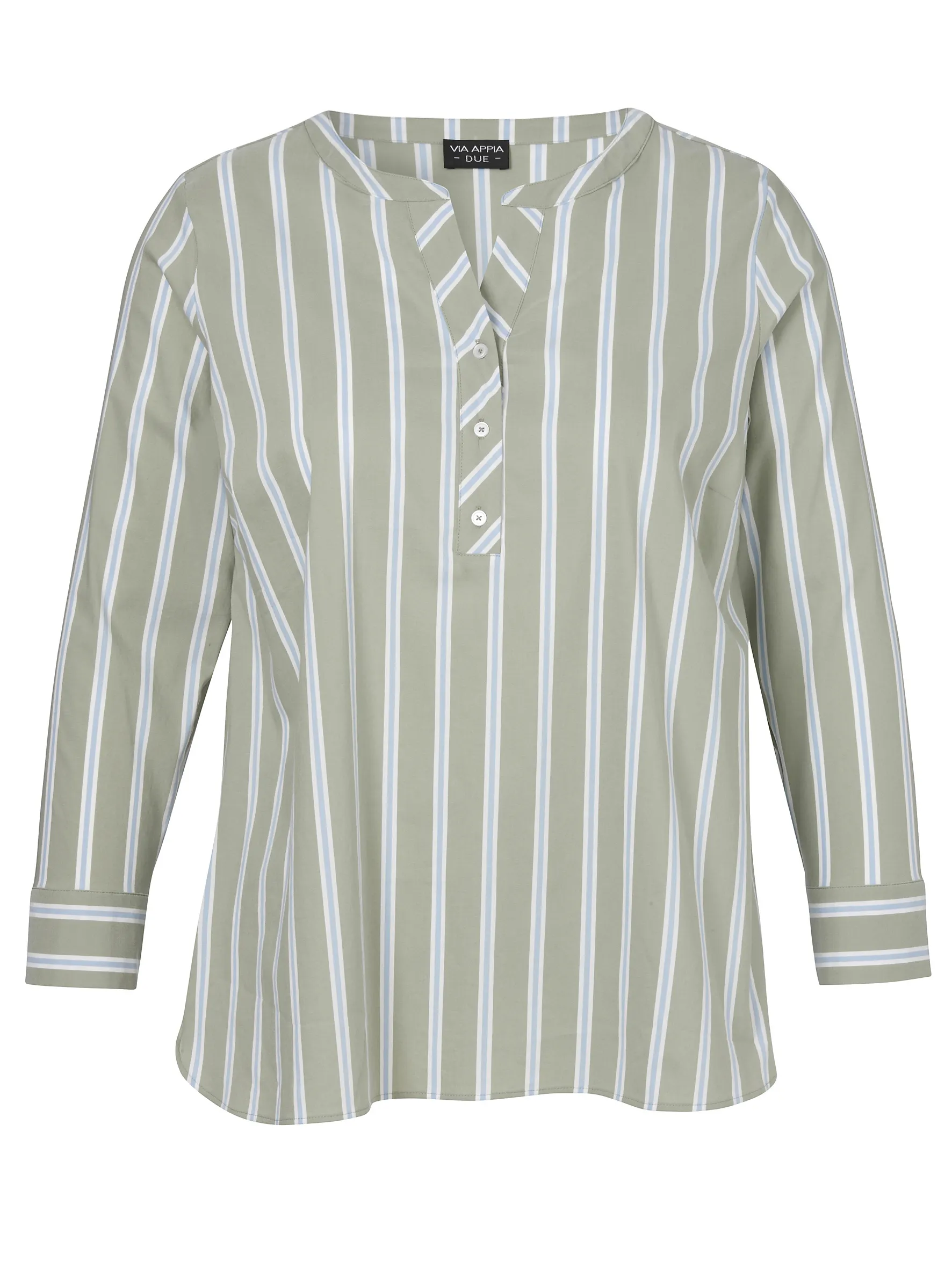 Bluse gestreift aus Baumwollmix
