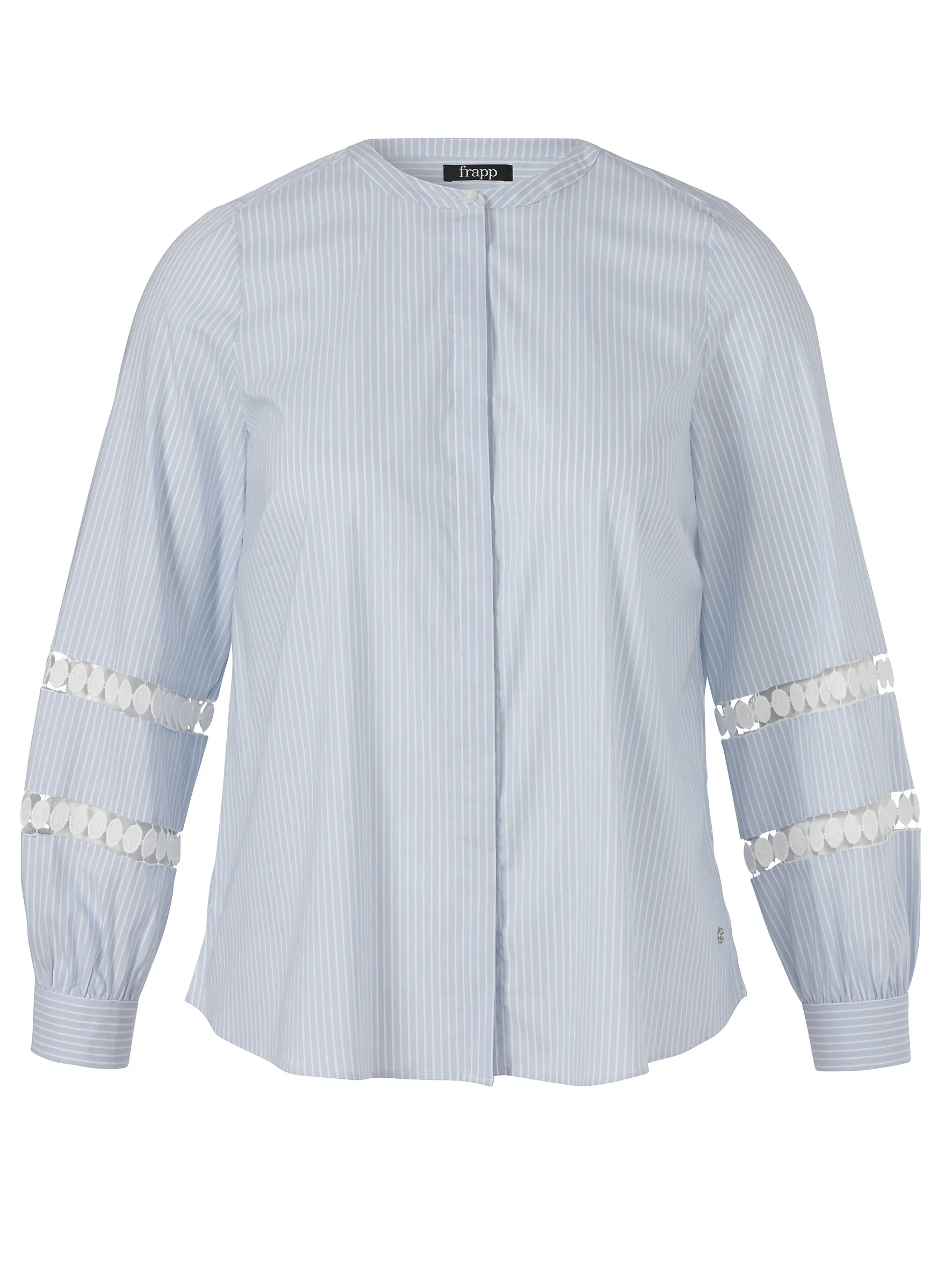 Bluse gestreift aus Baumwollmix